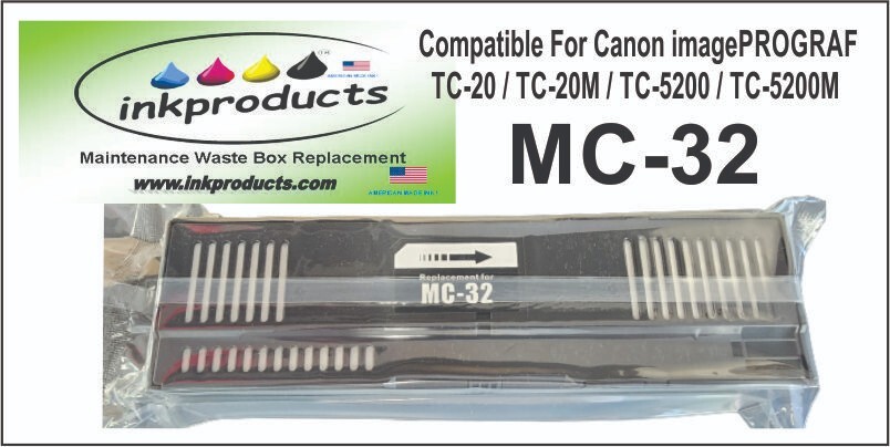 Compatible MC-32 Maintenance Cartridge  imagePROGRAF TC-20, TC-20M, TC-21,TC-21M