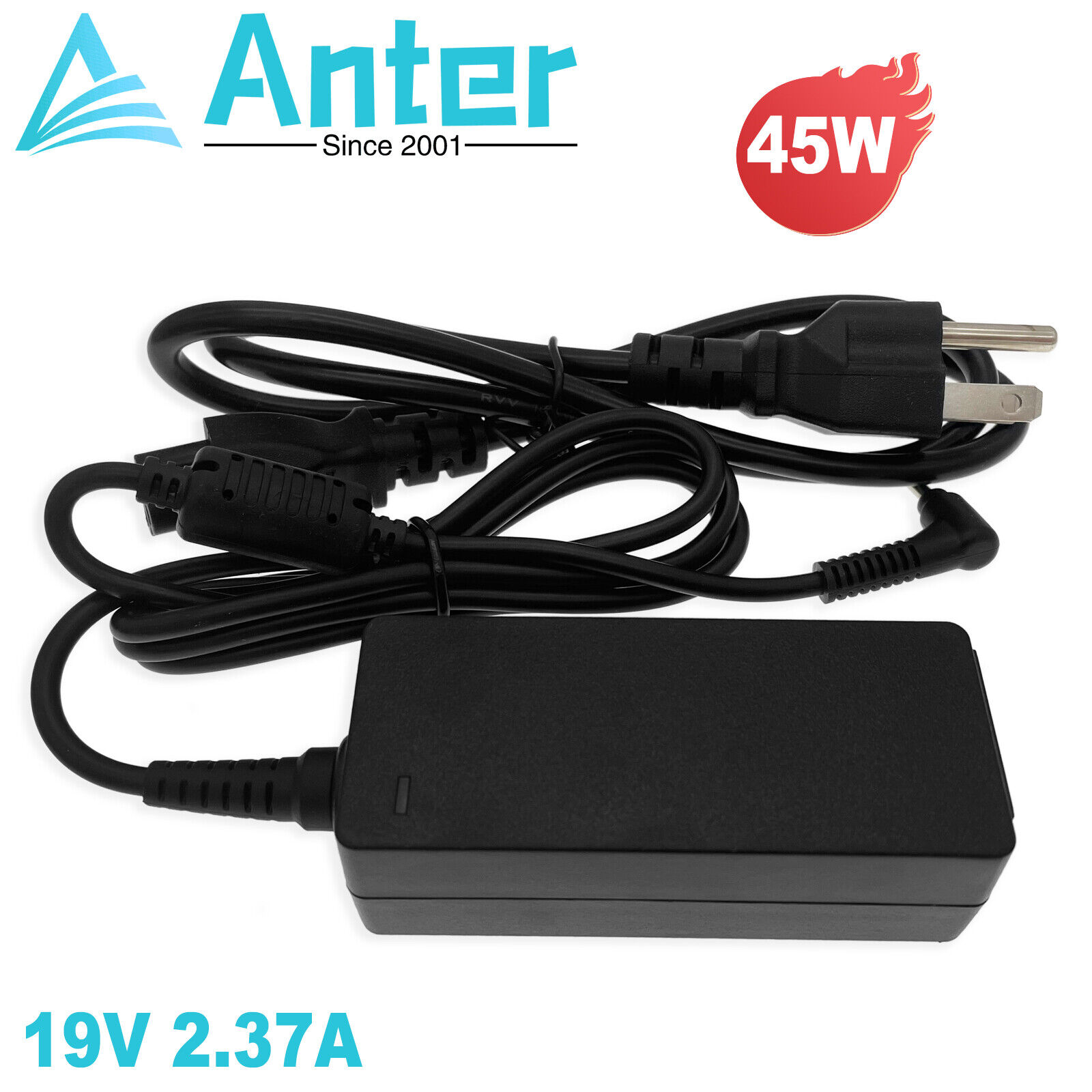 For Acer Spin 5 SP513-52N SP513-53N Laptop Ac Adapter Charger Power Cord 45W