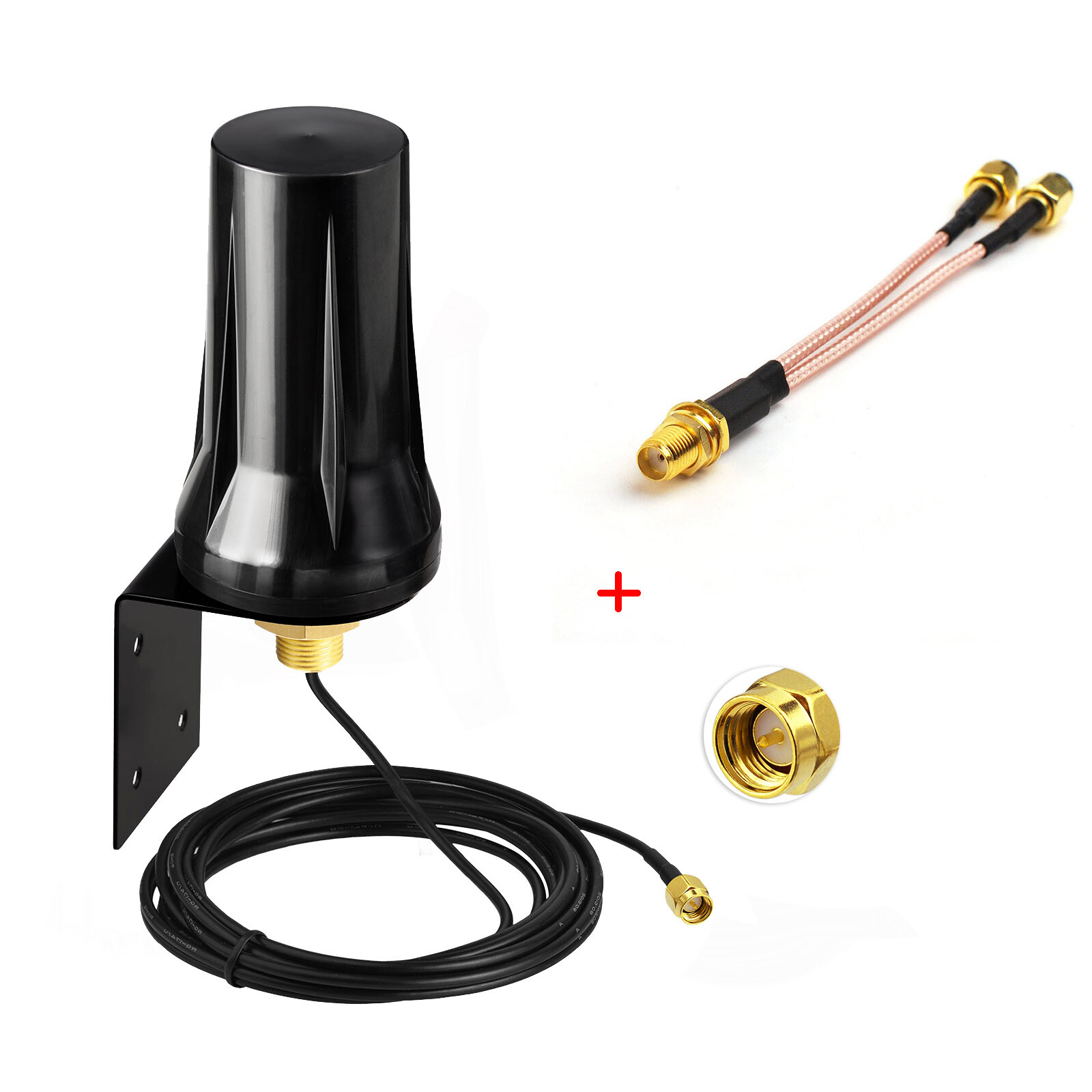 4G LTE Bracket Antenna SMA For 4G LTE Industrial Gateway Router,Car Truck RV Bus