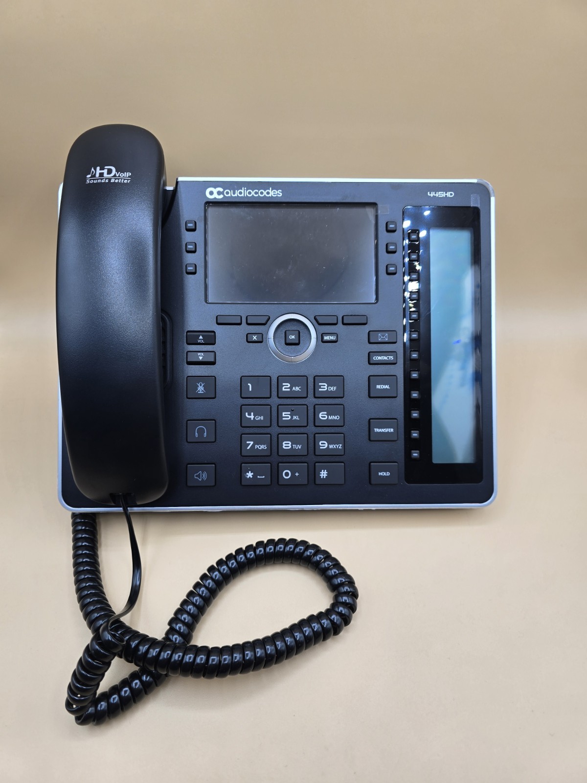 Audiocodes 445HD Office Business VOIP Phone Conference Speakerphone GGWV00647