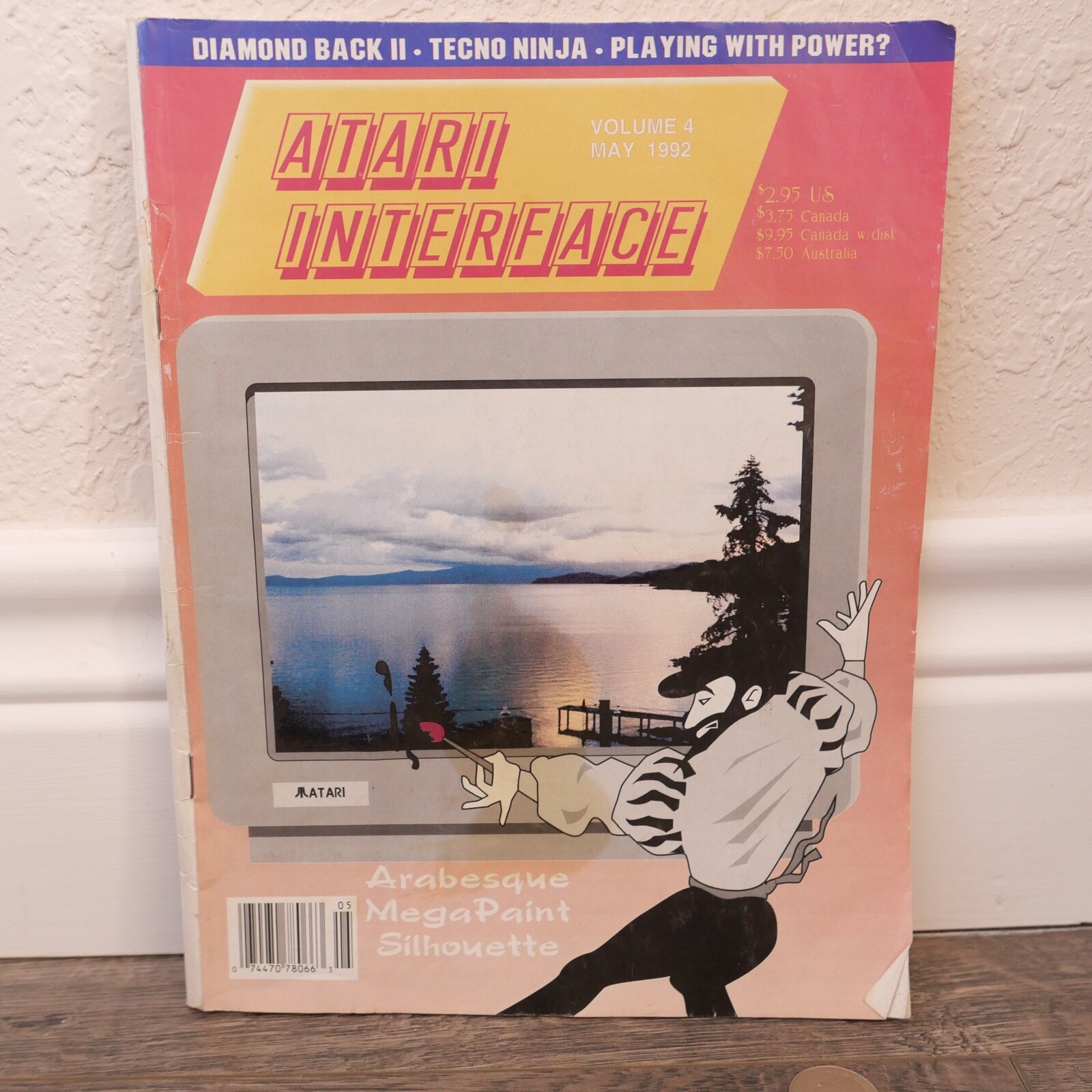 Vintage Atari Interface Volume 4 1992 Diamond Back 2 Techno Ninja 