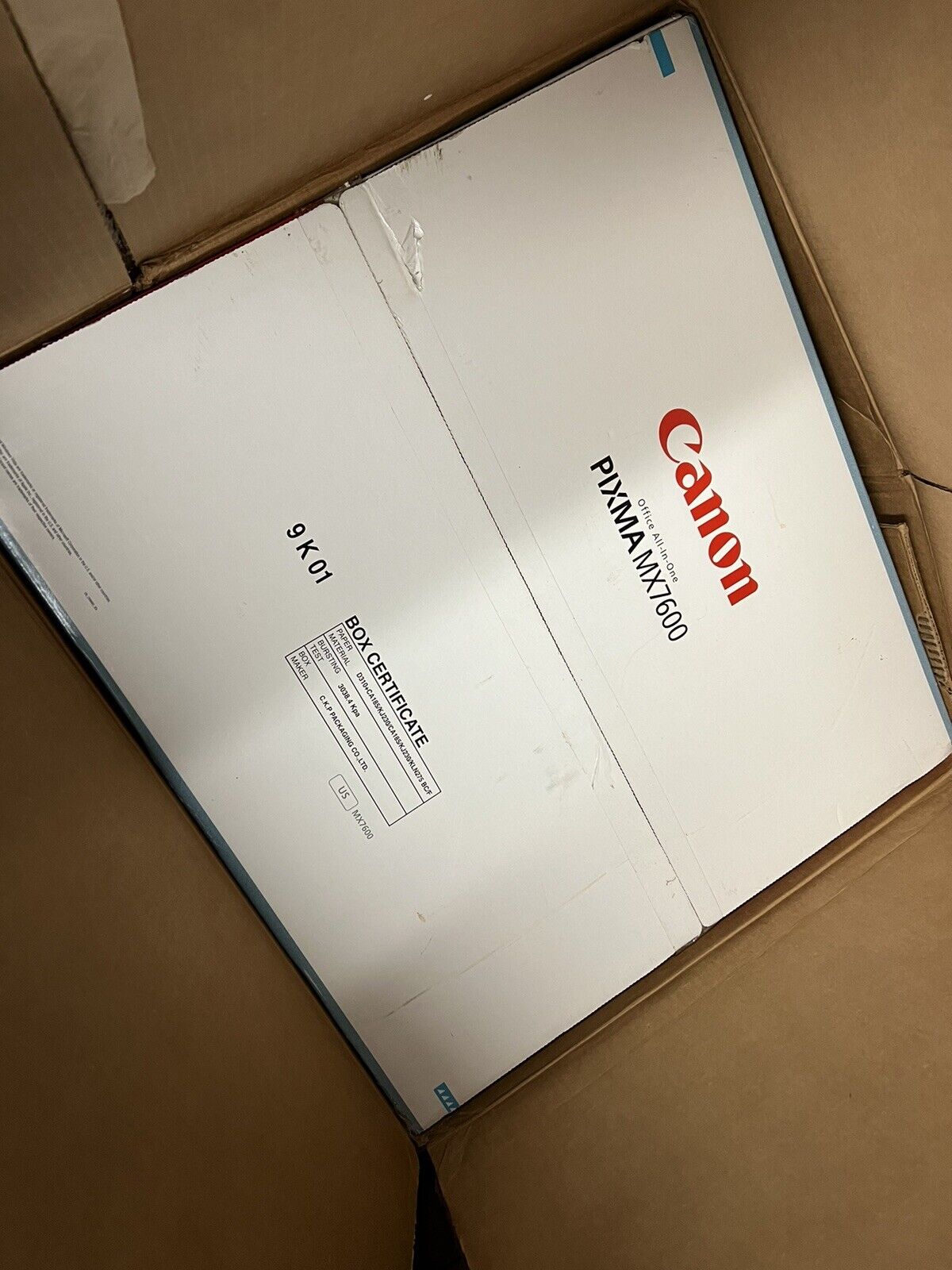 Canon Pixma MX7600 All-In-One Office Printer New Sealed MX-7600