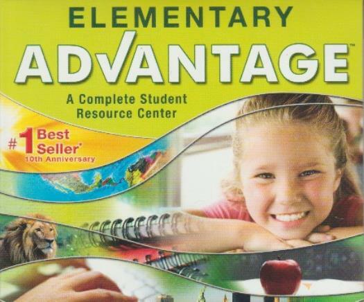 Elementary Advantage 2009 MAC DVD 17 lessons science read math history Spanish +