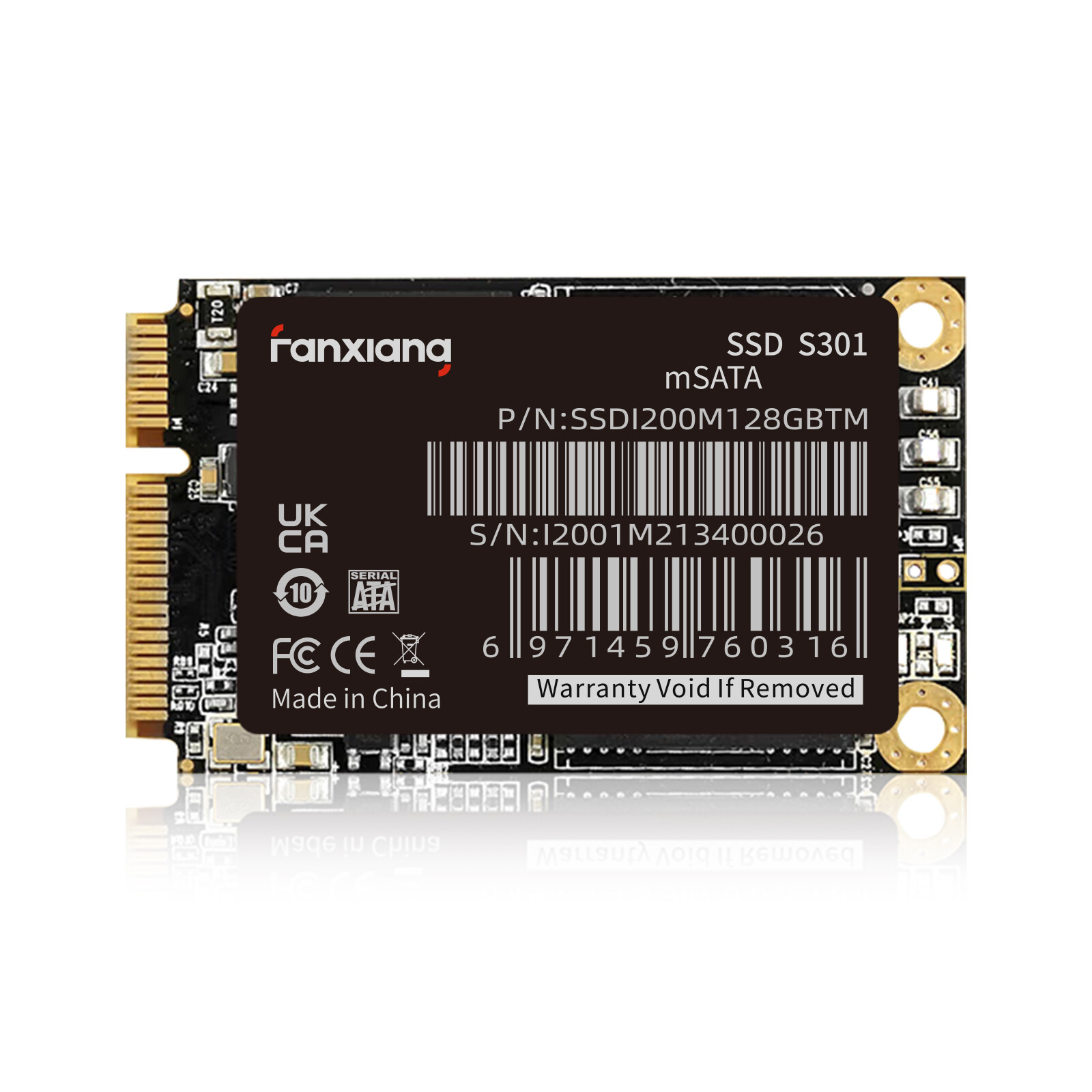 Fanxiang 1/5/10Pcs MSATA SSD 256GB 512GB 1TB 2TB TLC Internal Hard Drive Lot