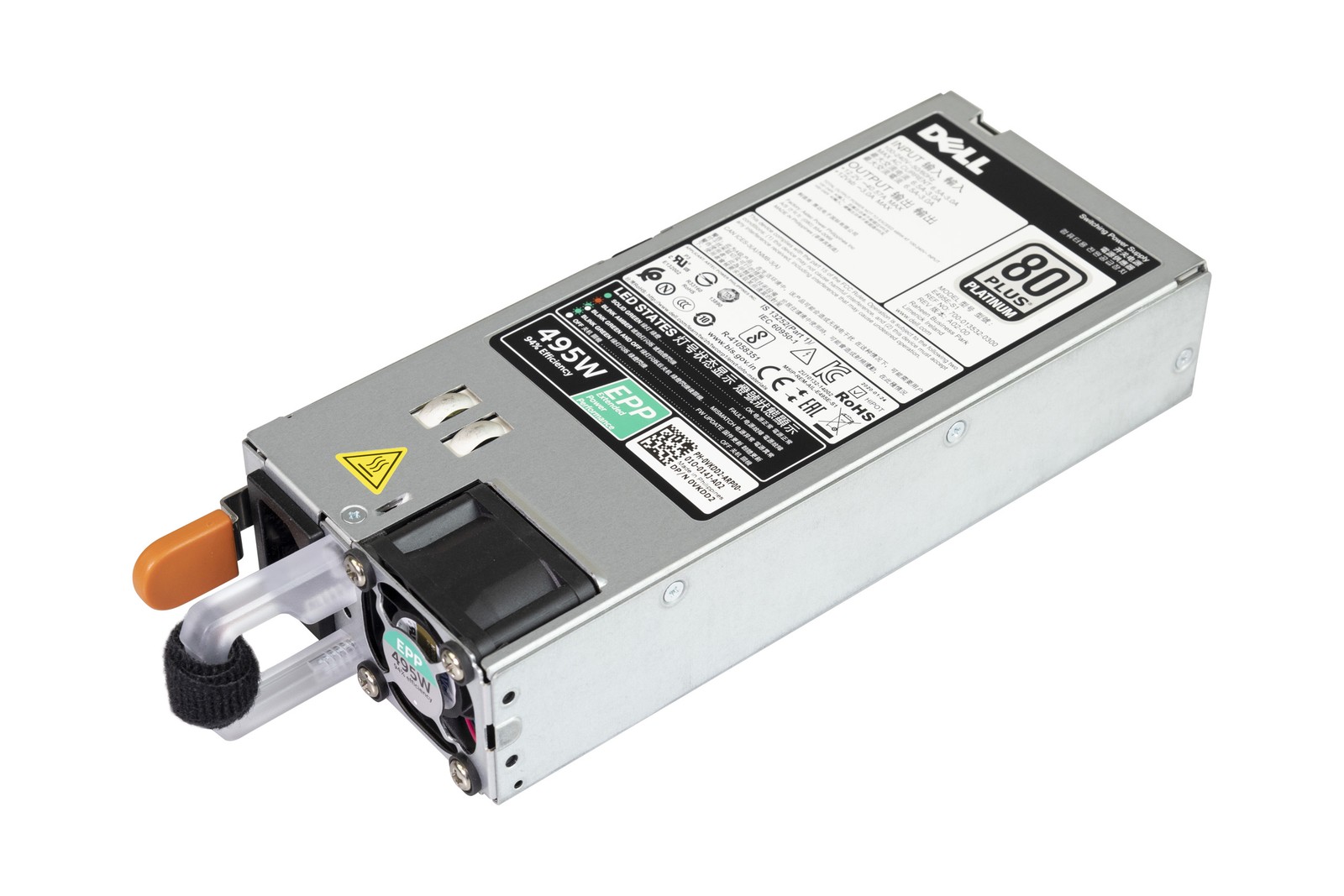 PSU Dell ASTEC G13 495W 100-240V AC 50/60MHz 80+ Platinum VKDD2