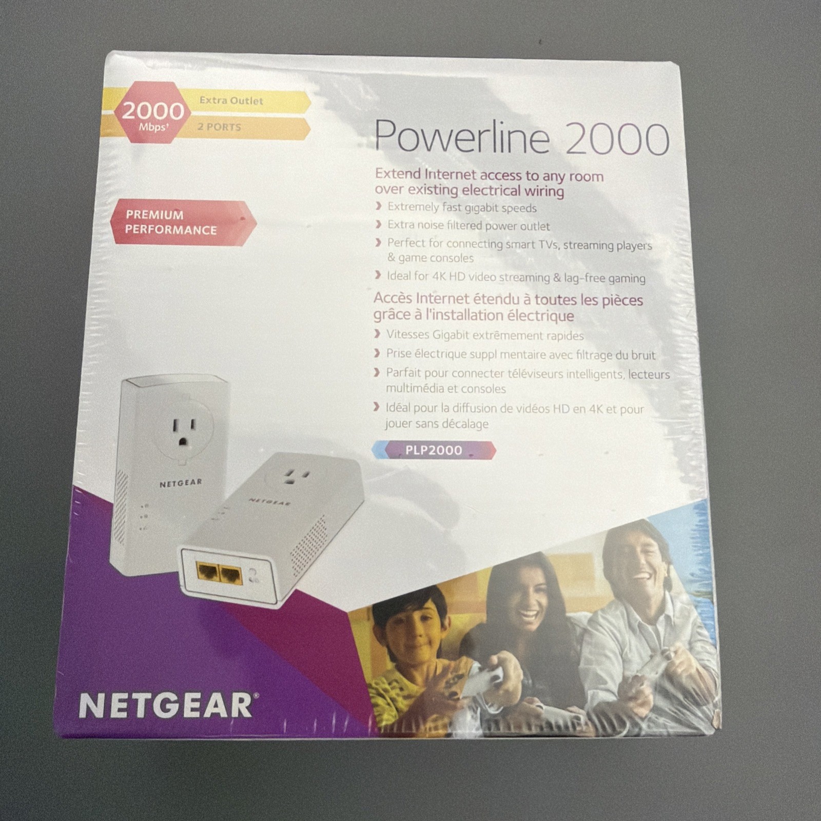 Brand New NETGEAR Powerline 2000, Model #: PLP2000