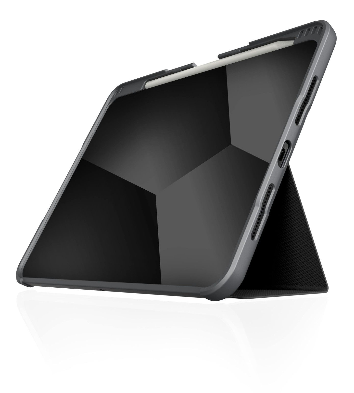 STM Dux Plus Case for iPad Pro M4 11" Drop Protection Pencil Storage BLACK