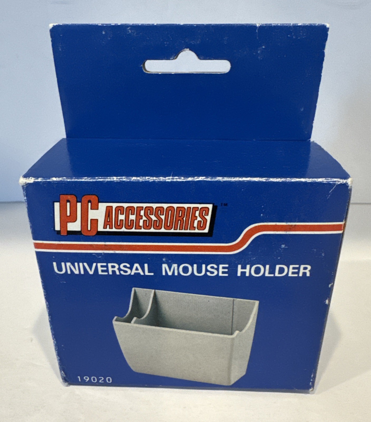 Universal Mouse Holder With Removable Divider by PC Accessories Gray Brand New