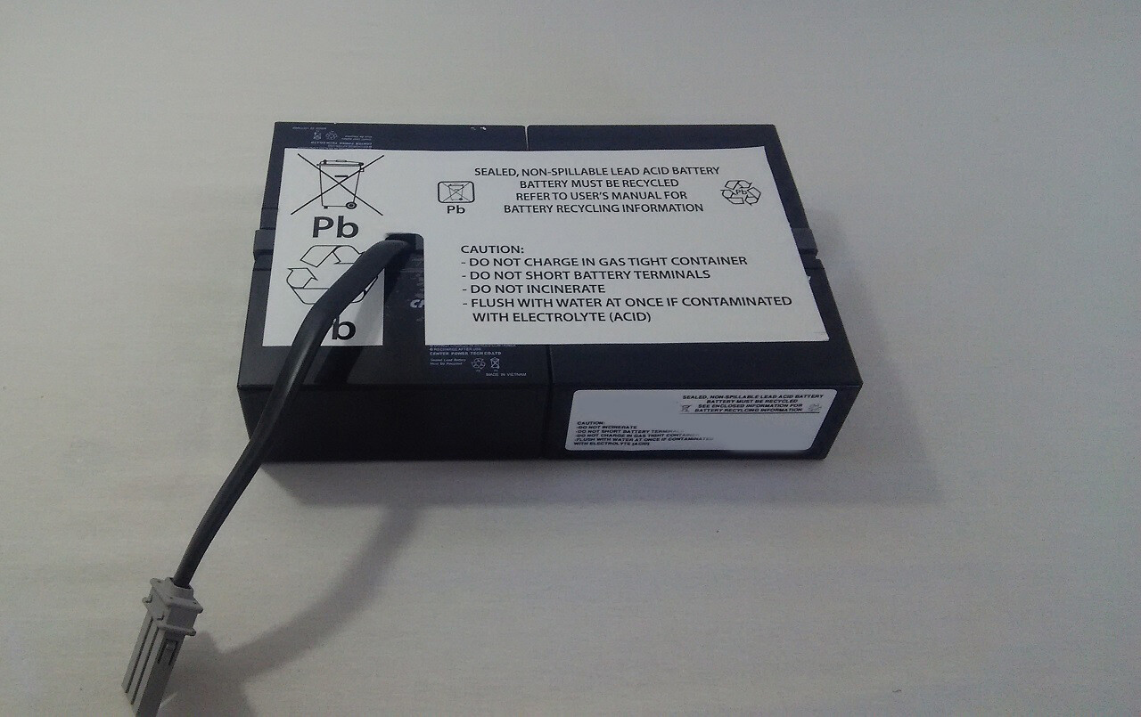 Powerwarehouse RBC59 compatible battery for APC SC1500 SC1500I 12V 7.2Ah 
