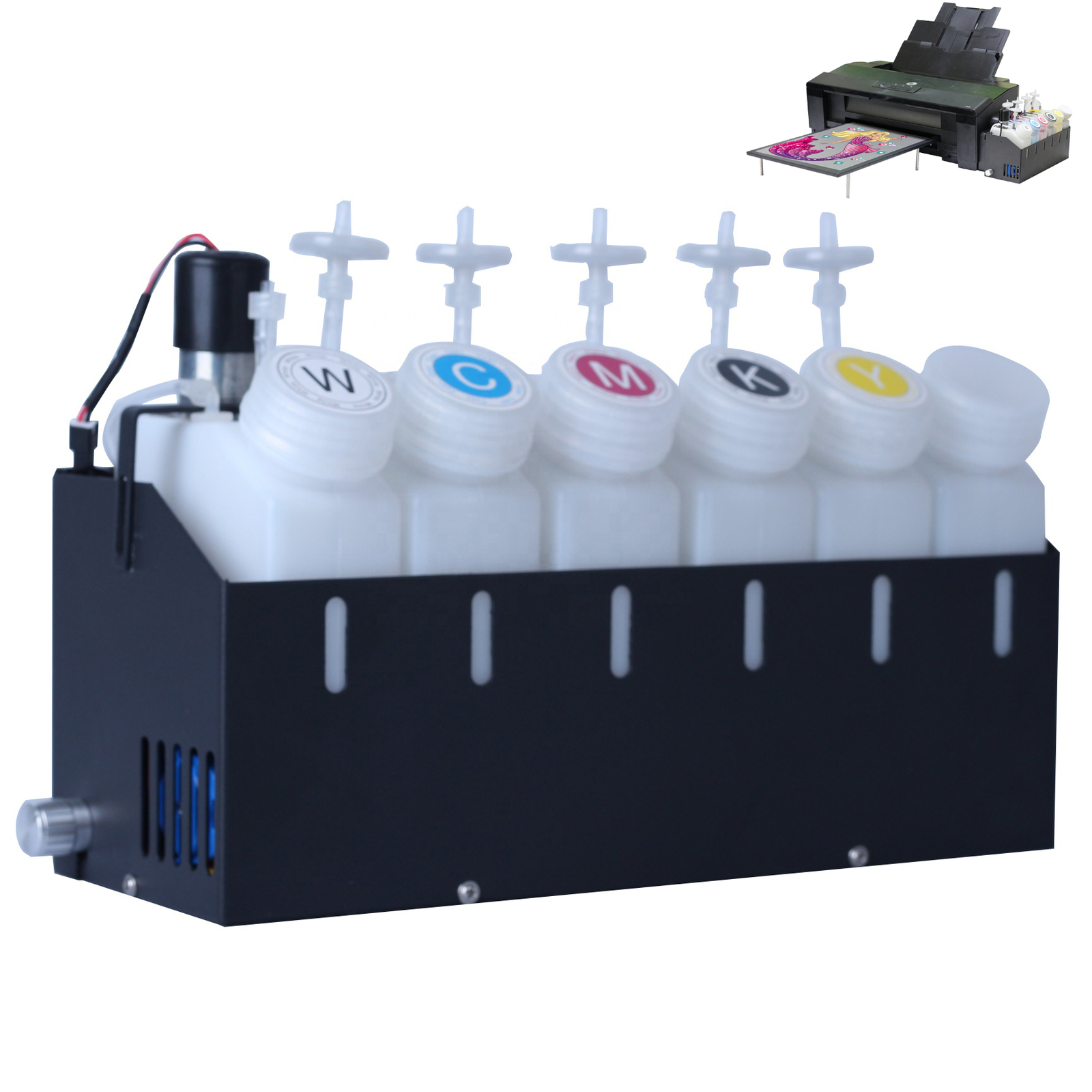 Pet Flm DTF DIY CISS with Accessories for DTF Printer with Epson heads