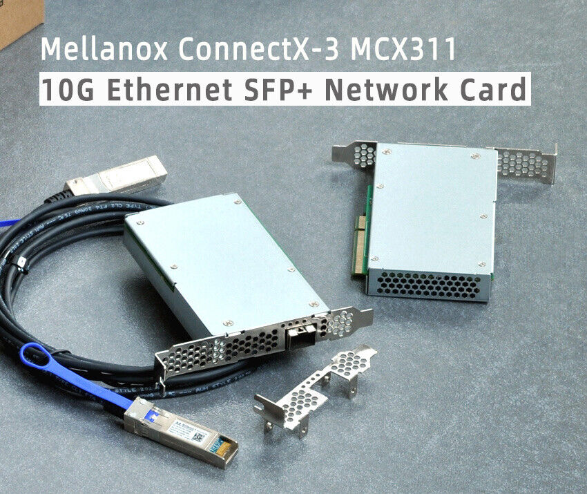 Mellanox ConnectX-3 MCX341 SFP+10Gigabit Ethernet RMDA/RoCE
