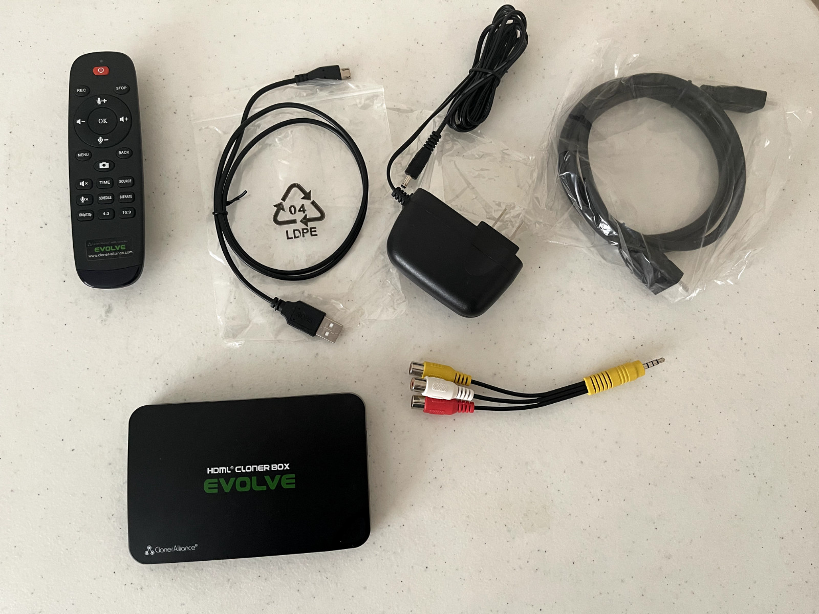 HDML ClonerAlliance Box Evolve AV, HDMI Game Capture Composite Standalone