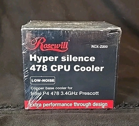 Rosewill Computer CPU Cooler RCX-Z80-AL For AMD K8 AM2 AM2+ Factory Sealed Box