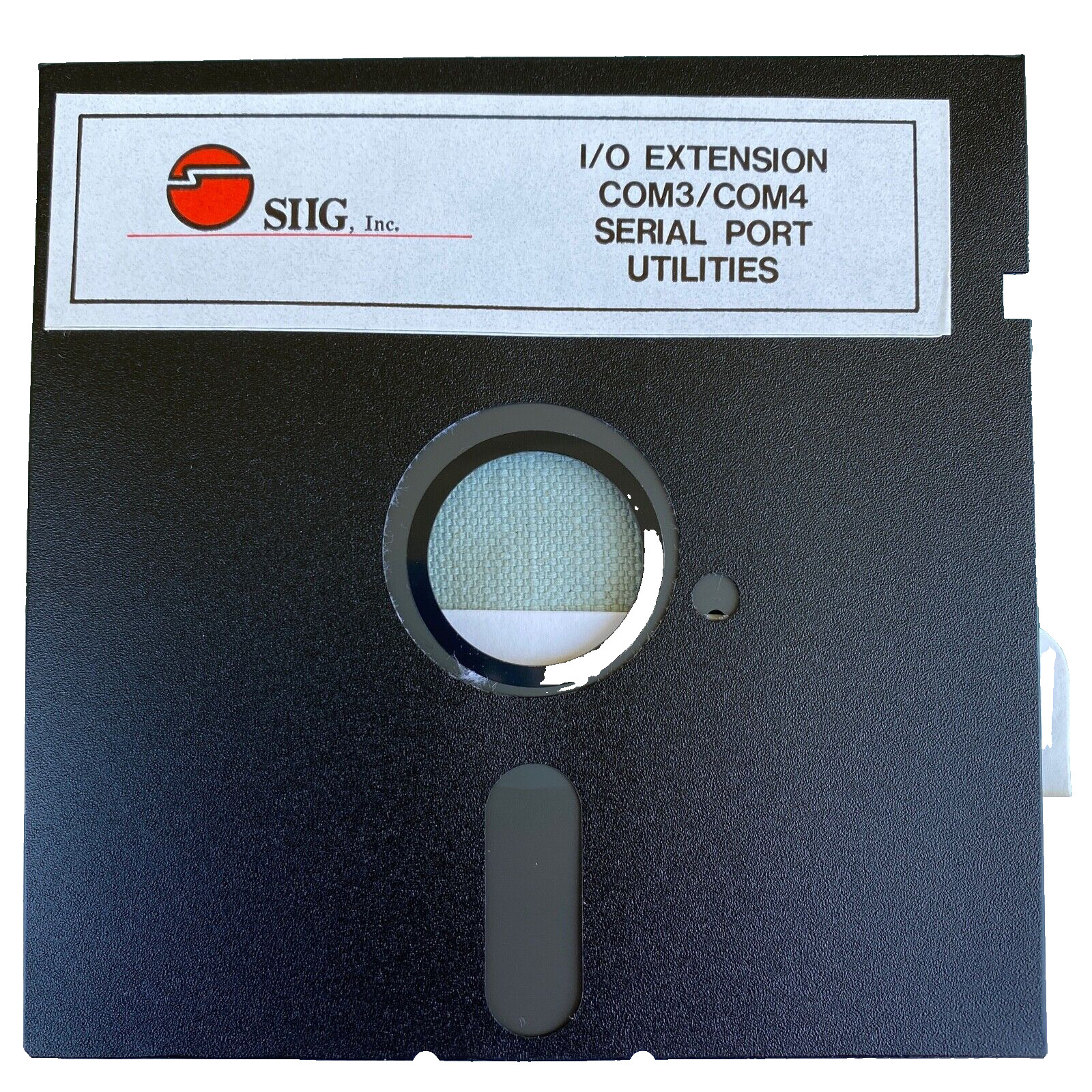 Computer 5.25 Floppy Software SIIG I/O Extension Com3/Com4 Serial Port Utilities