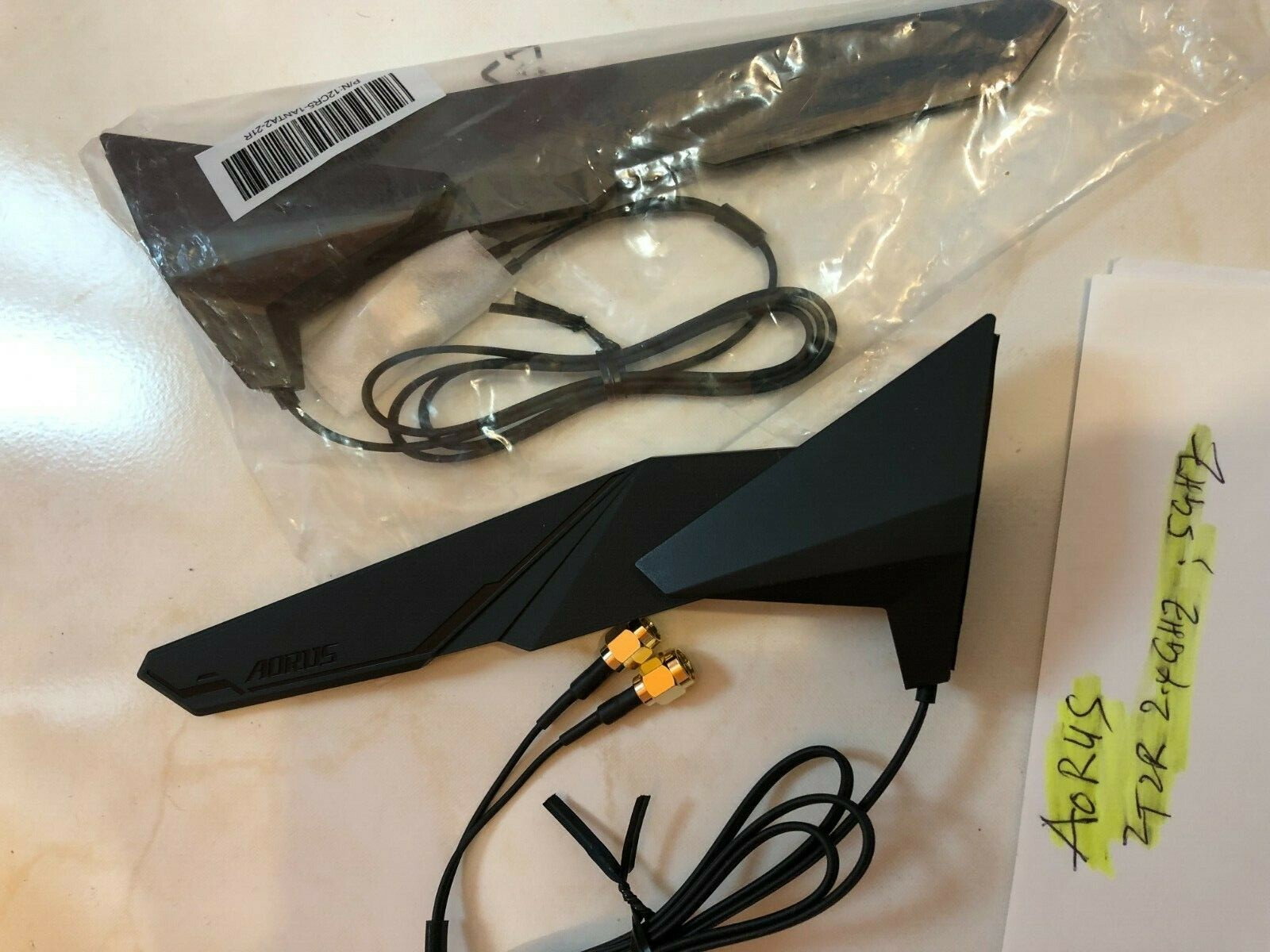 GIGABYTE  AORUS WIFI 2T2R  ANTENNA FOR H470 H470I B460 AORUS PRO AC , ORIGINAL