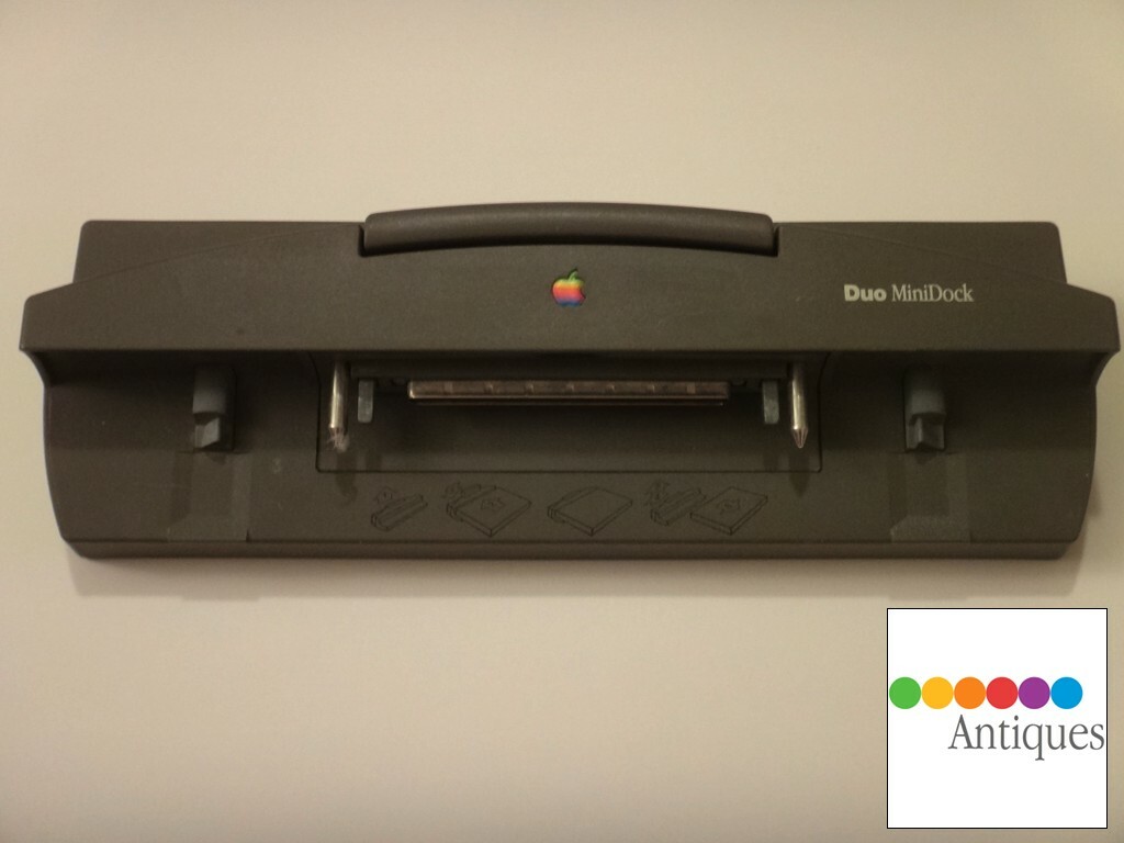 Apple Macintosh PowerBook Duo MiniDock Portable Mini Dock M7780 Vintage Mac RARE