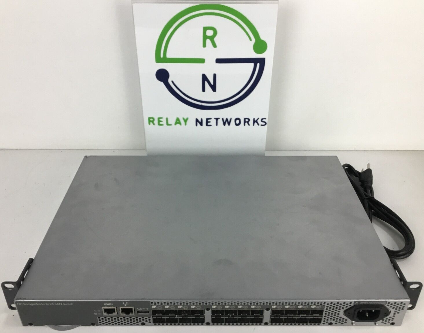HP AM868A 8/24 Base 16 SAN Switch,  16 active ports 8 Gig FC, Fabric, Enhanced