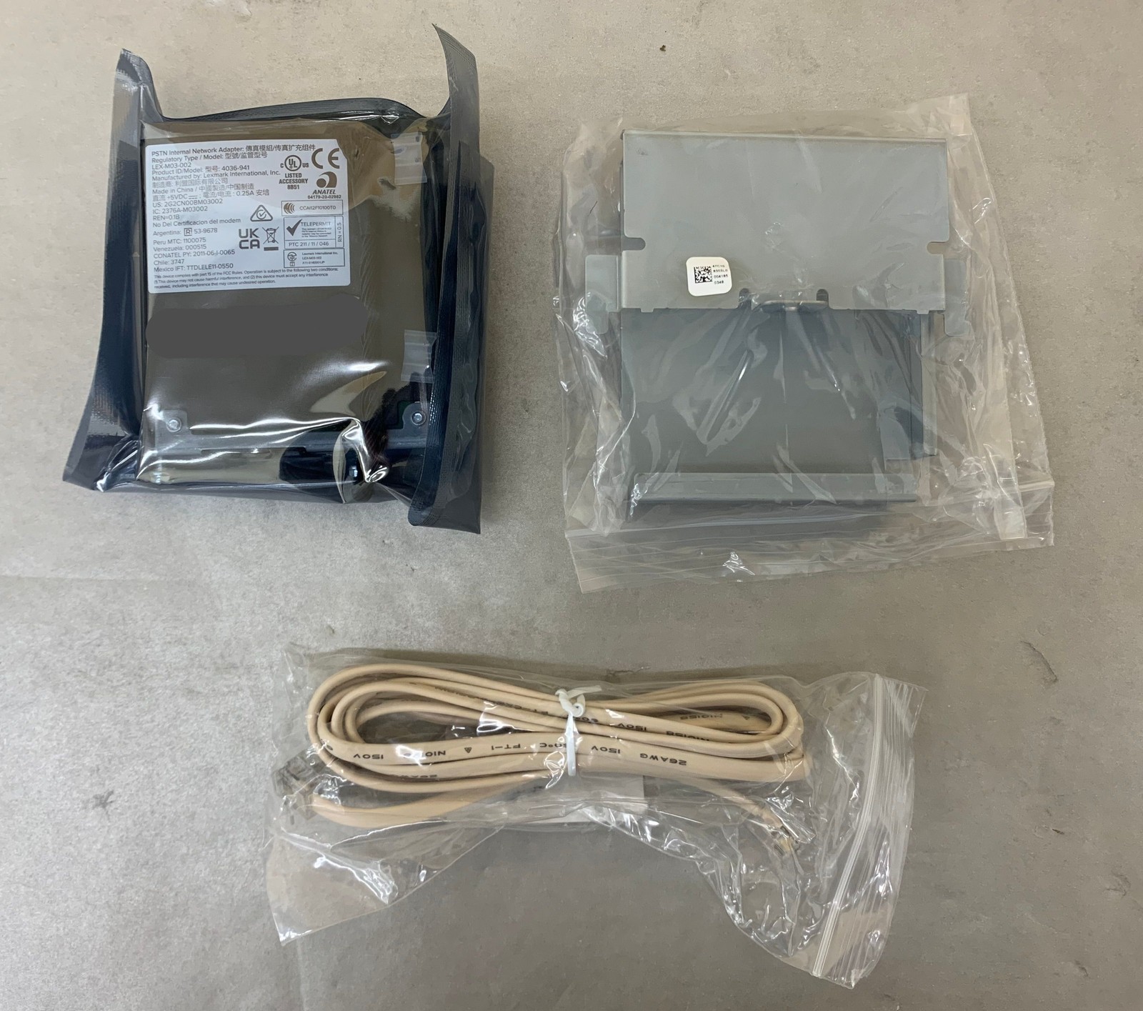 Lexmark 37X6146 PSTN Internal Network Adapter Fax Card (LEX-M03-002)