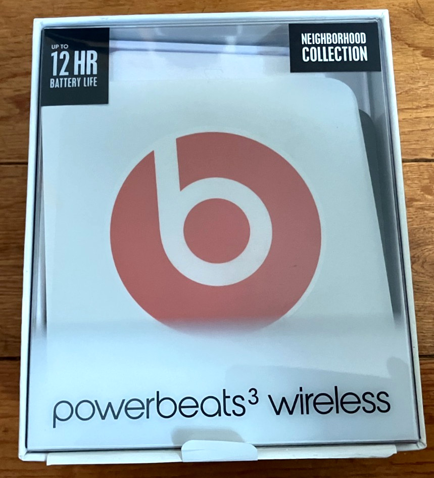 Empty Box ONLY for Powerbeats3 Wireless Neighborhood Collection Case Cable Tips