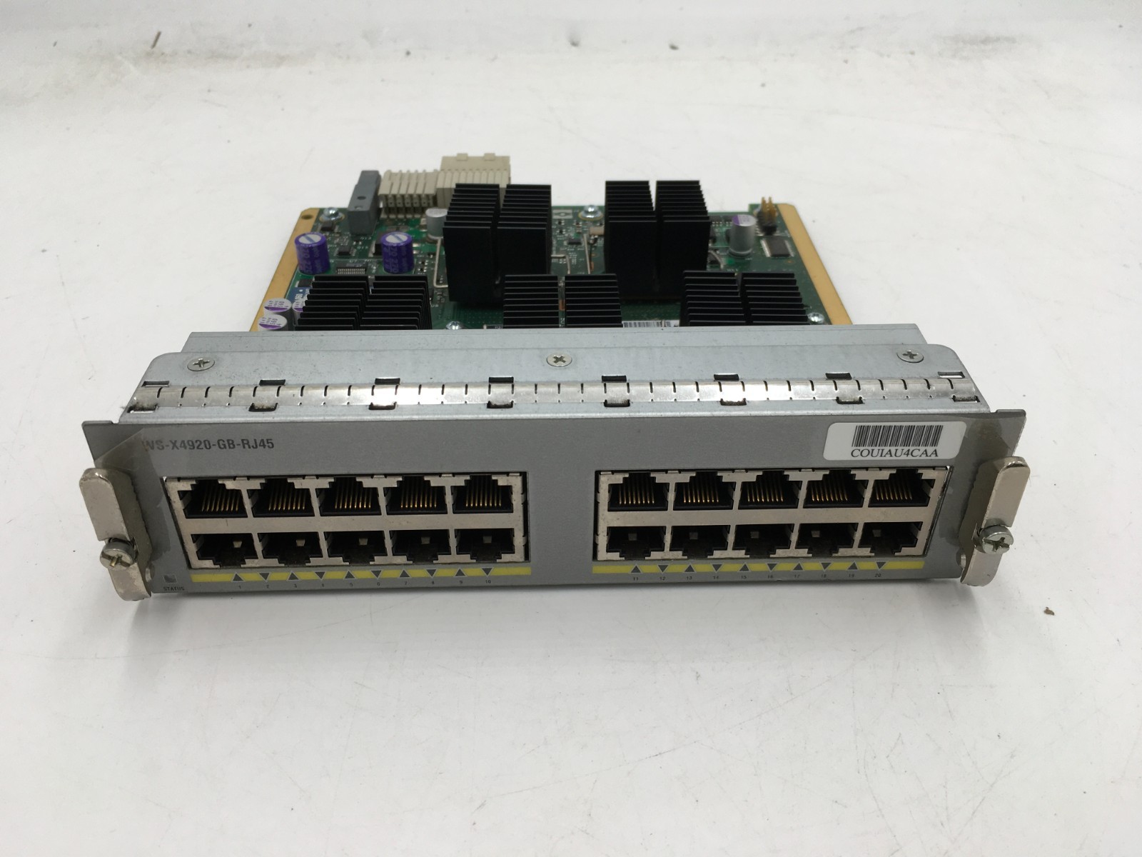 Tested, working Cisco WS-X4920-GB-RJ45 20 Port Gigabit RJ-45 Ethernet Module