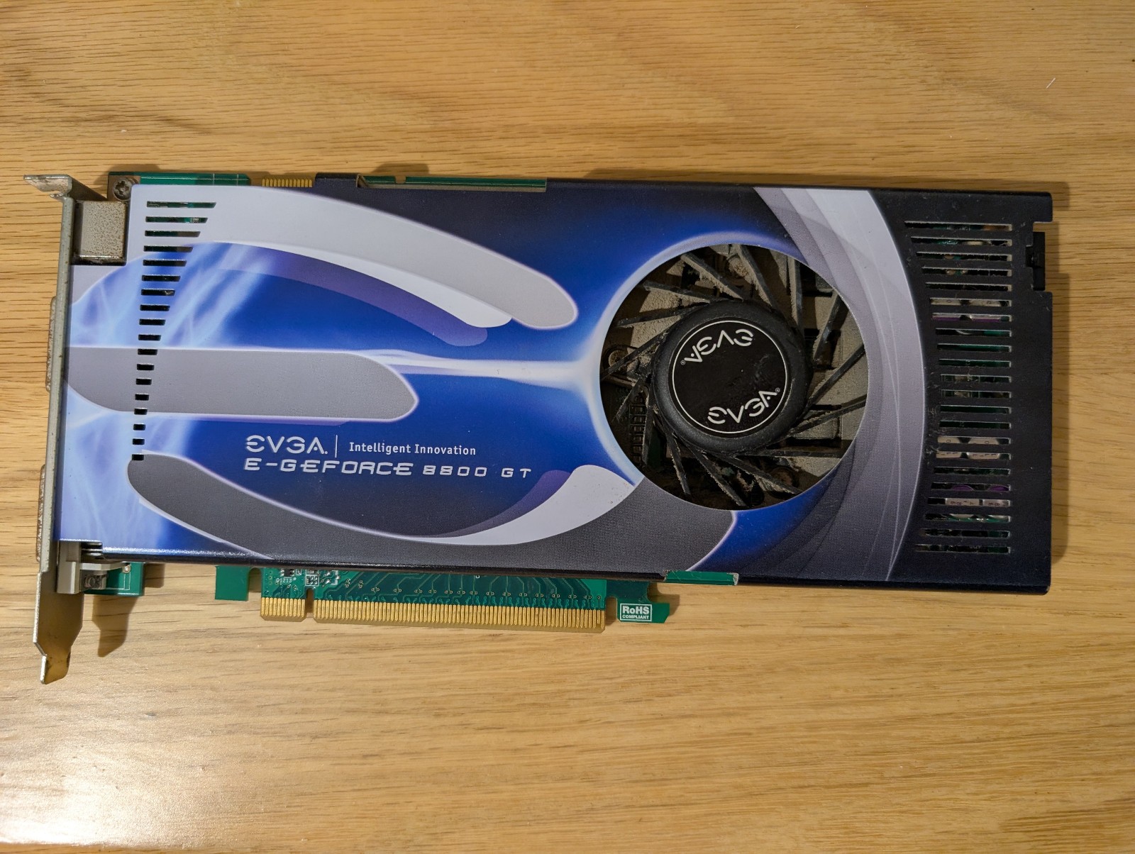 EVGA E-GeForce 8800 GT 512MB DDR3 PCI-E S-Video DVI Graphics Card 512-P3-N801-AR