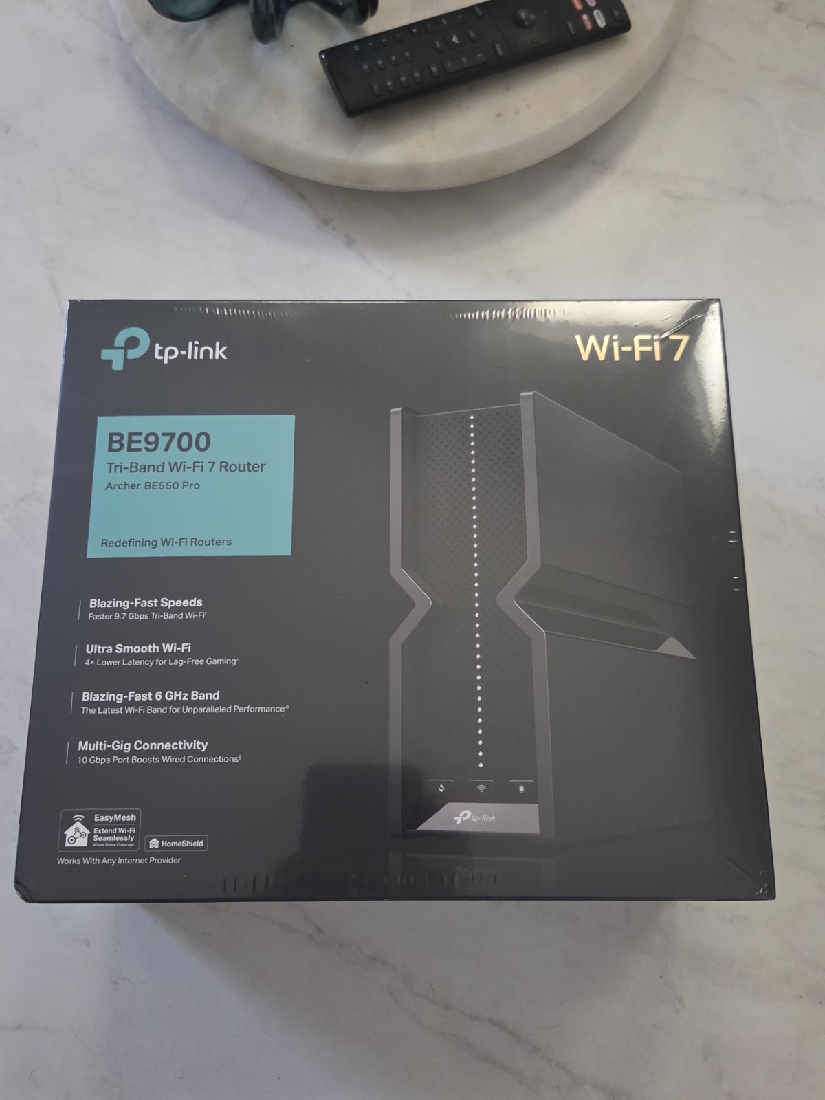 TP-Link BE9700 Tri-Band WiFi 7 Router (Archer BE550 Pro)