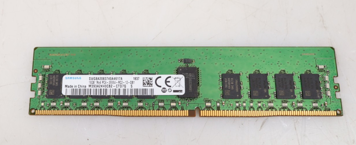 16GB Samsung M393A2K40CB2-CTD7Q PC4-2666V DDR4 RDIMM Memory