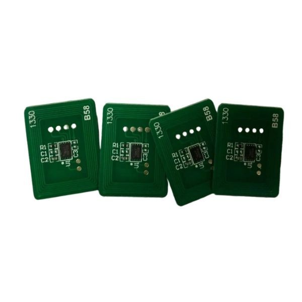 4PCS Toner Chip (46507504-7501) Refill Compatible with OKI C612n C612dn C612 Pri