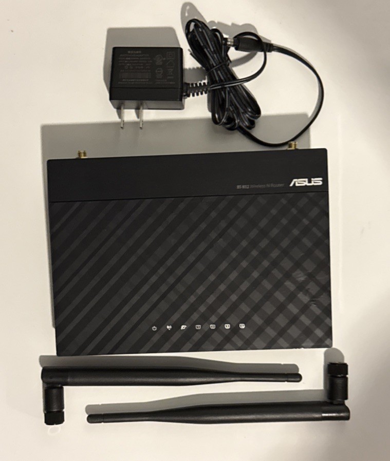 ASUS RT-N12 300 Mbps 4-Port 10/100 Wireless N Router (RT-N12 B1). TWO AVAILABLE