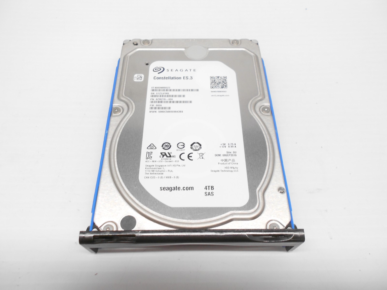 Nexsan E48 E60 E60X E48X 4TB 3.5" SAS Hard Drive DP48-SPN4000G DP60-SPN4000G SG