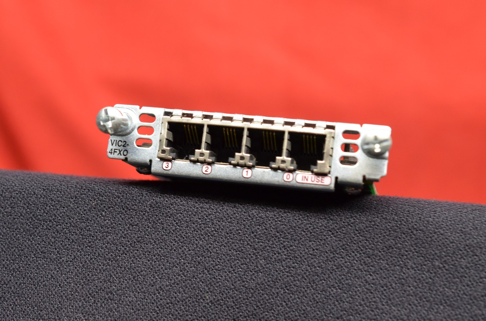 Cisco vic2-4FX0  voice 4 port wan router interface network card modem