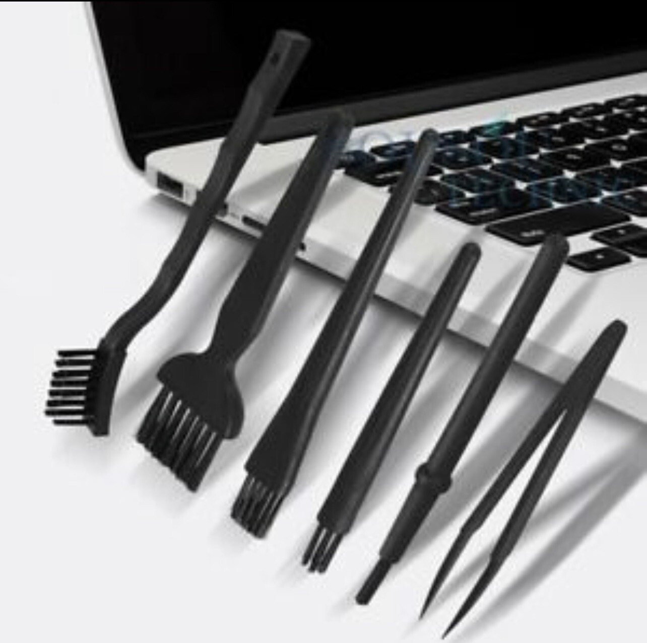 6Pc Keyboard Cleaning Brush Kit Computer Brush Cleaner Anti-static For MacBook