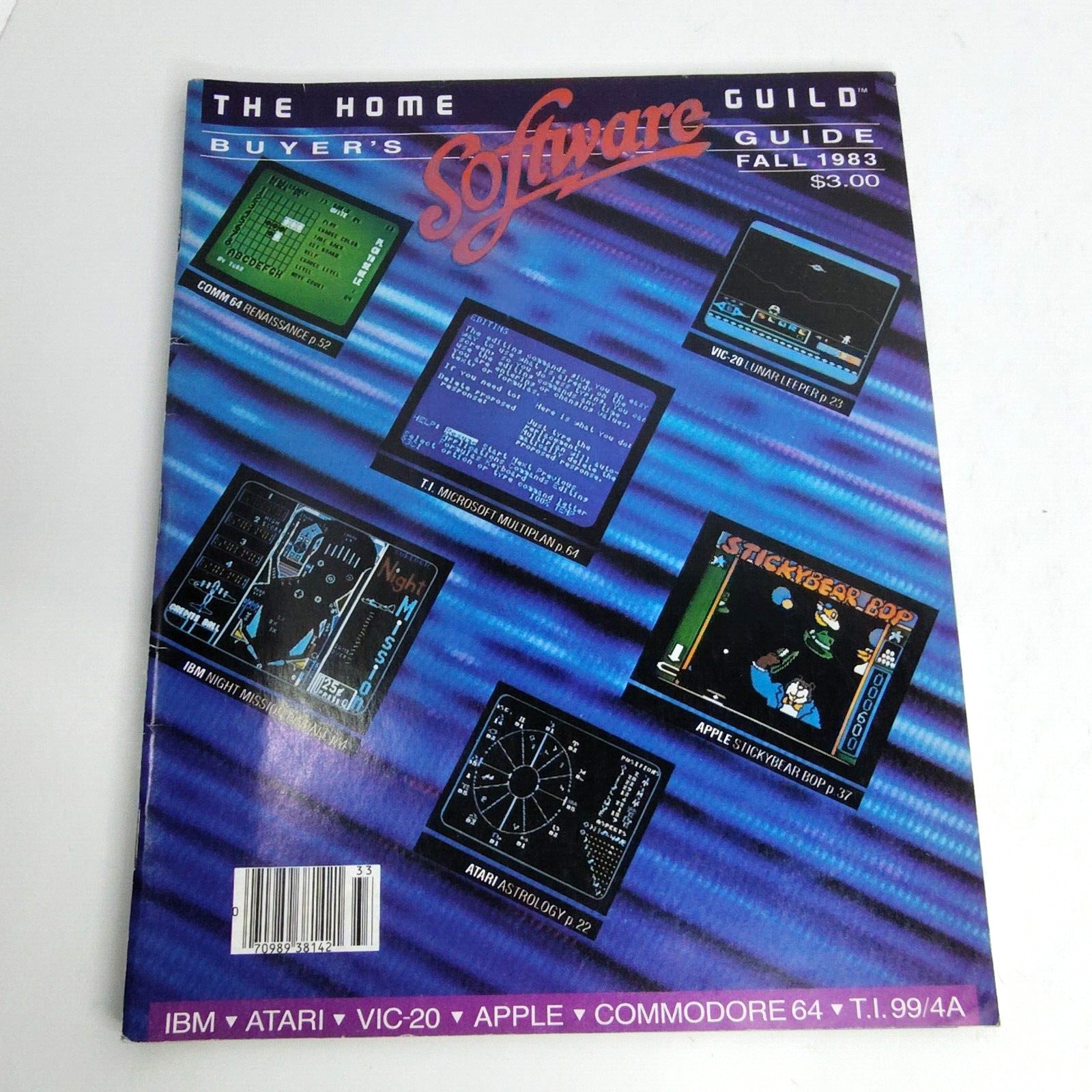 Home Guild Software Buyer's Guide Fall 1983 Vintage 65 pages