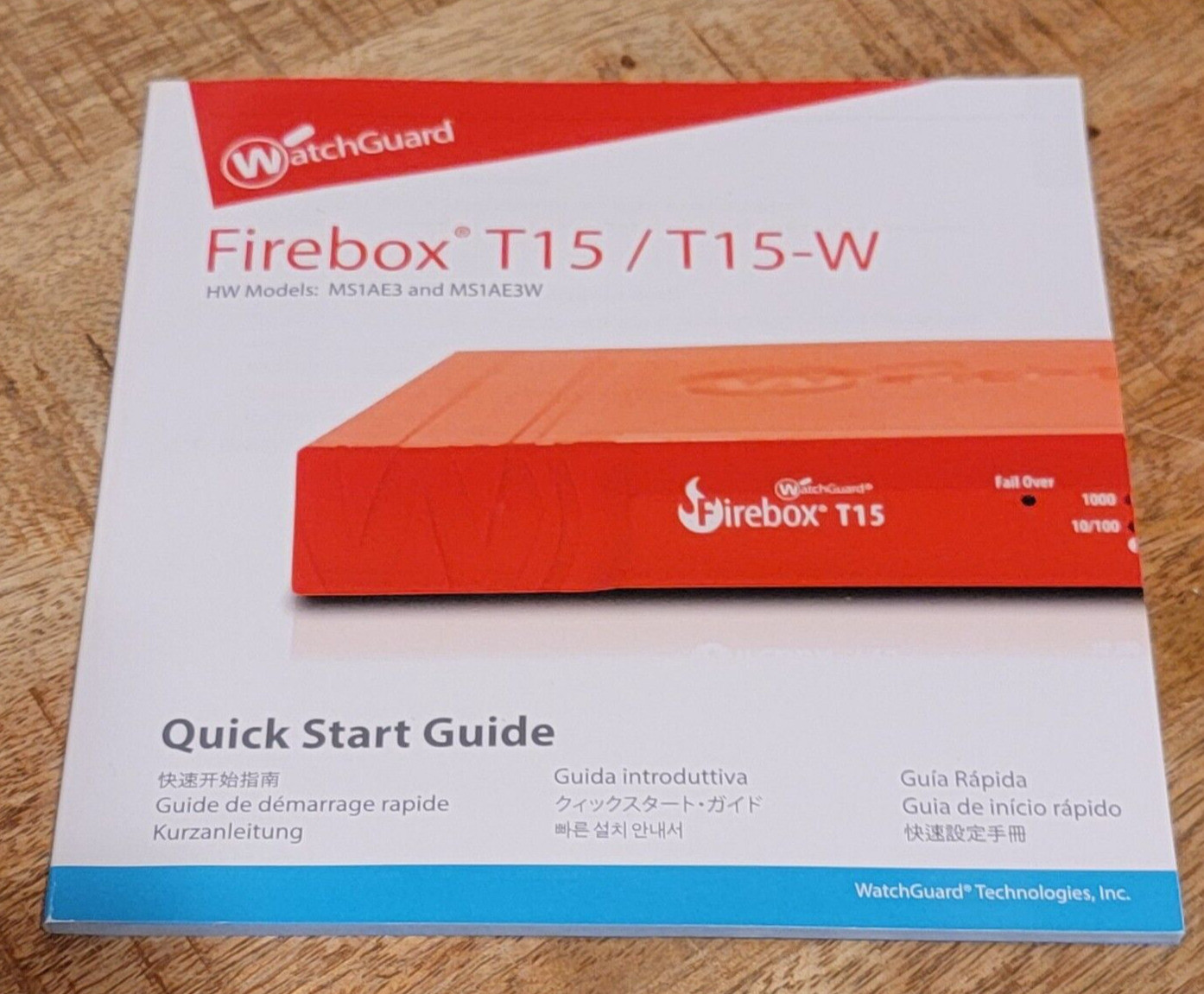 WatchGuard Firebox T15-W  WGT16003-WW