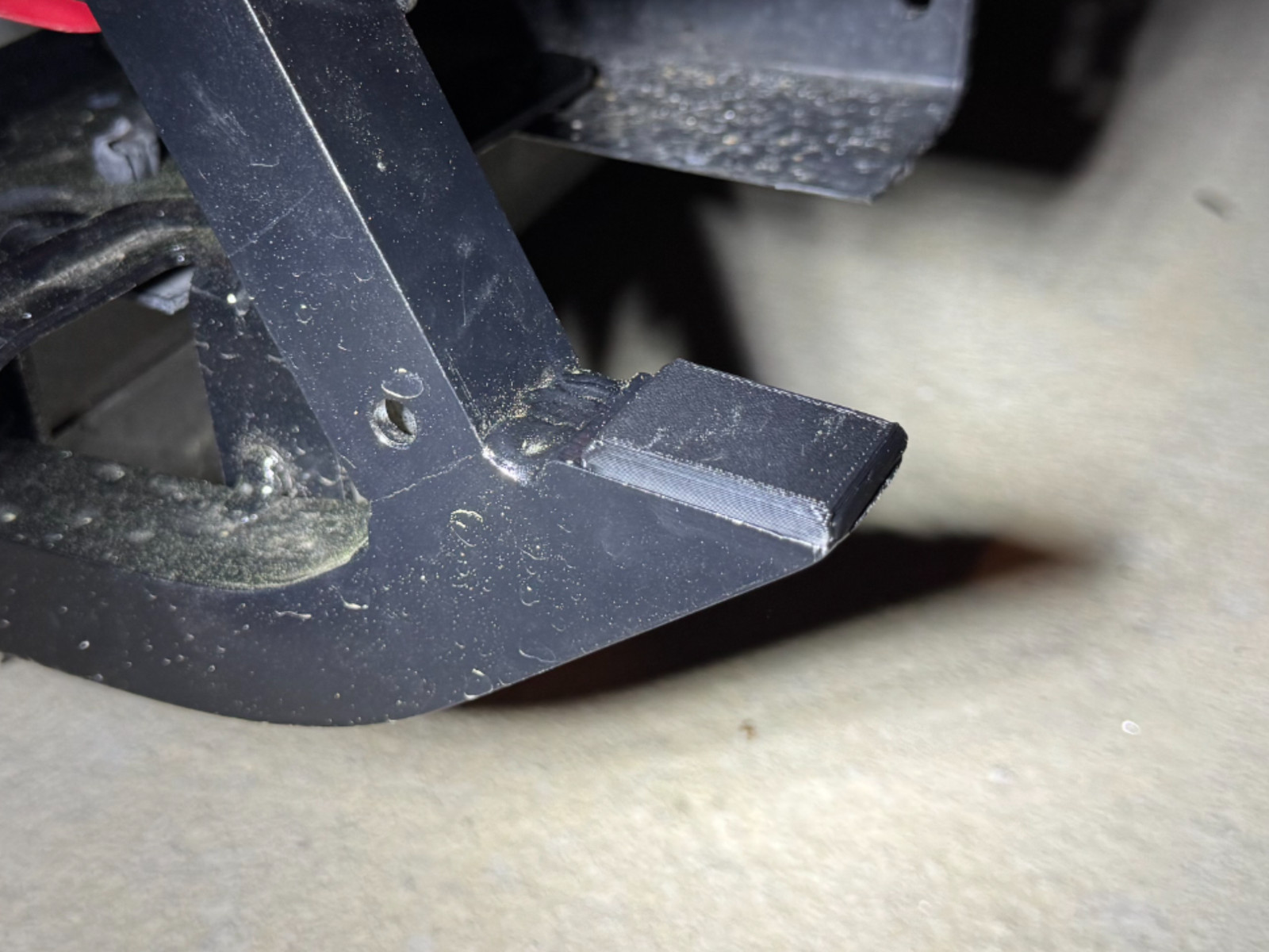C6 Corvette Lower Radiator Core Support Cap End Cover ASA-CF 3D Printed