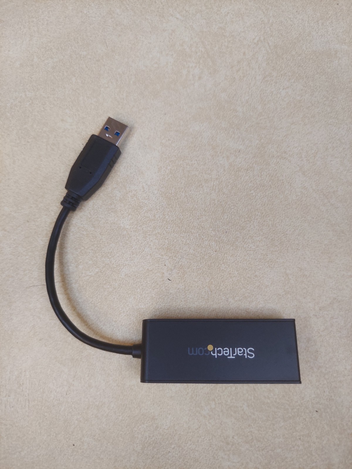 StarTech.com USB 3.0 to Gigabit Ethernet RJ-45 Adapter USB31000S Black