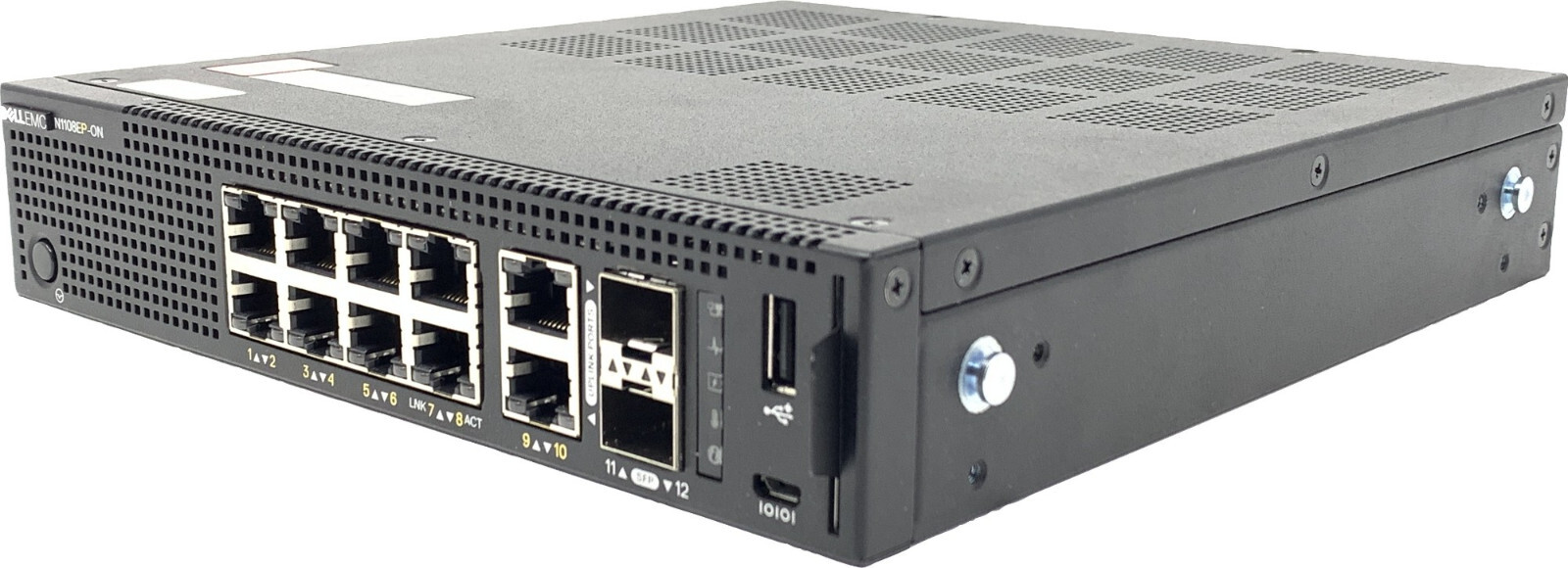 Dell Networking N1108EP-ON PoE Switch 8 x 1GbE RJ45 2x GbE SFP 210-ARUK