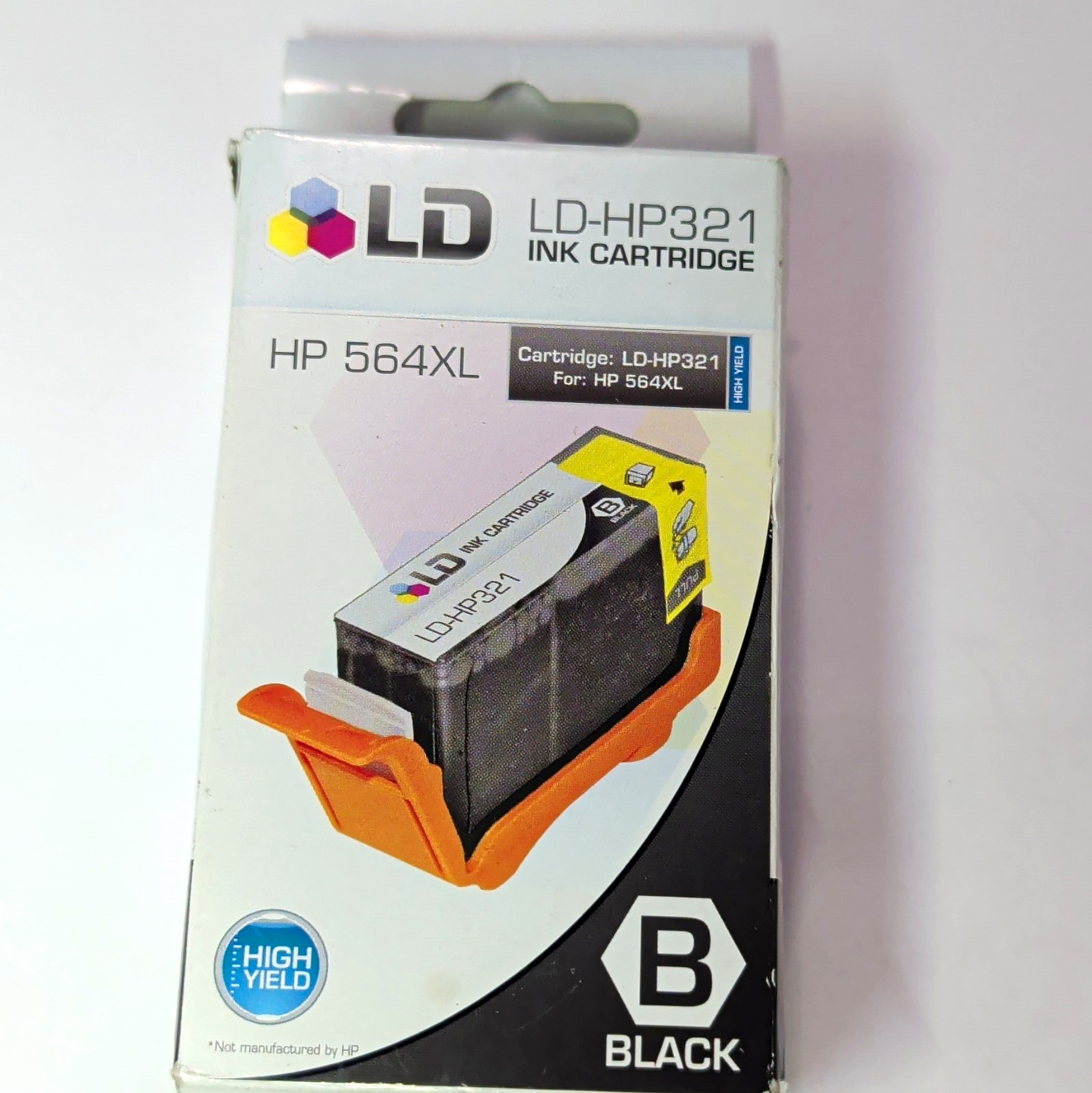 LD LD-HP321 Black High Yield Compatible Inkjet Ink Cartridge for HP 564XL