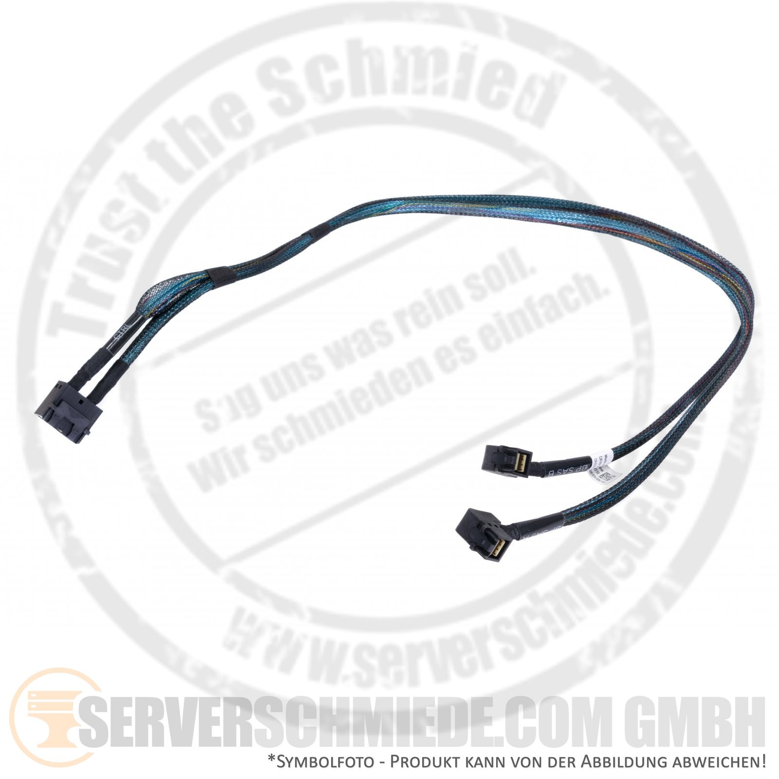 Dell 70cm R740 R740xd R640 2.5" SFF Cable 2x SFF-8643 0129TR