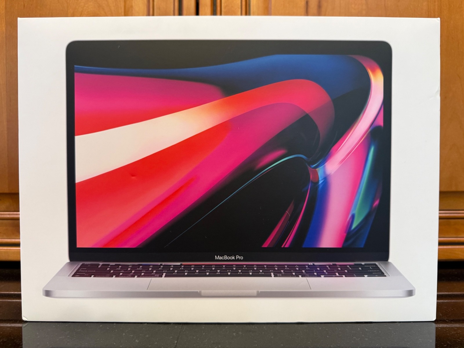 Original Apple MacBook Pro 13” Box w/ Inserts, Sleeve & Stickers – 8GB 256GB
