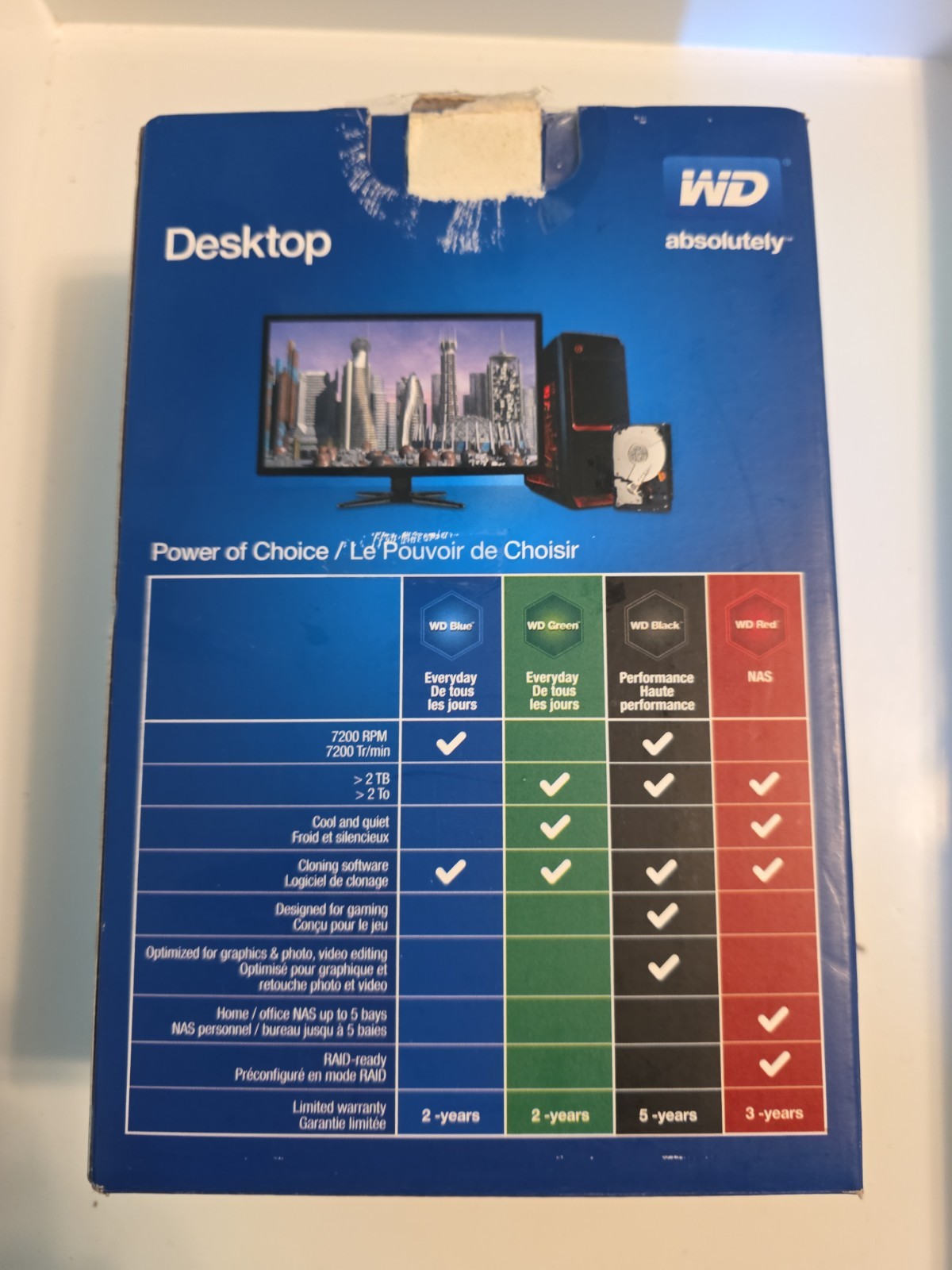 Western Digital 1TB WD Black PC Internal Hard Drive WDBSLA0010HNC-NRSN SATA
