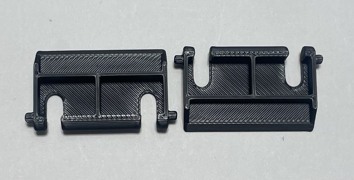3D Printed HyperX Alloy Elite Keyboard RBG Replacement Feet PETG - Pair of 2