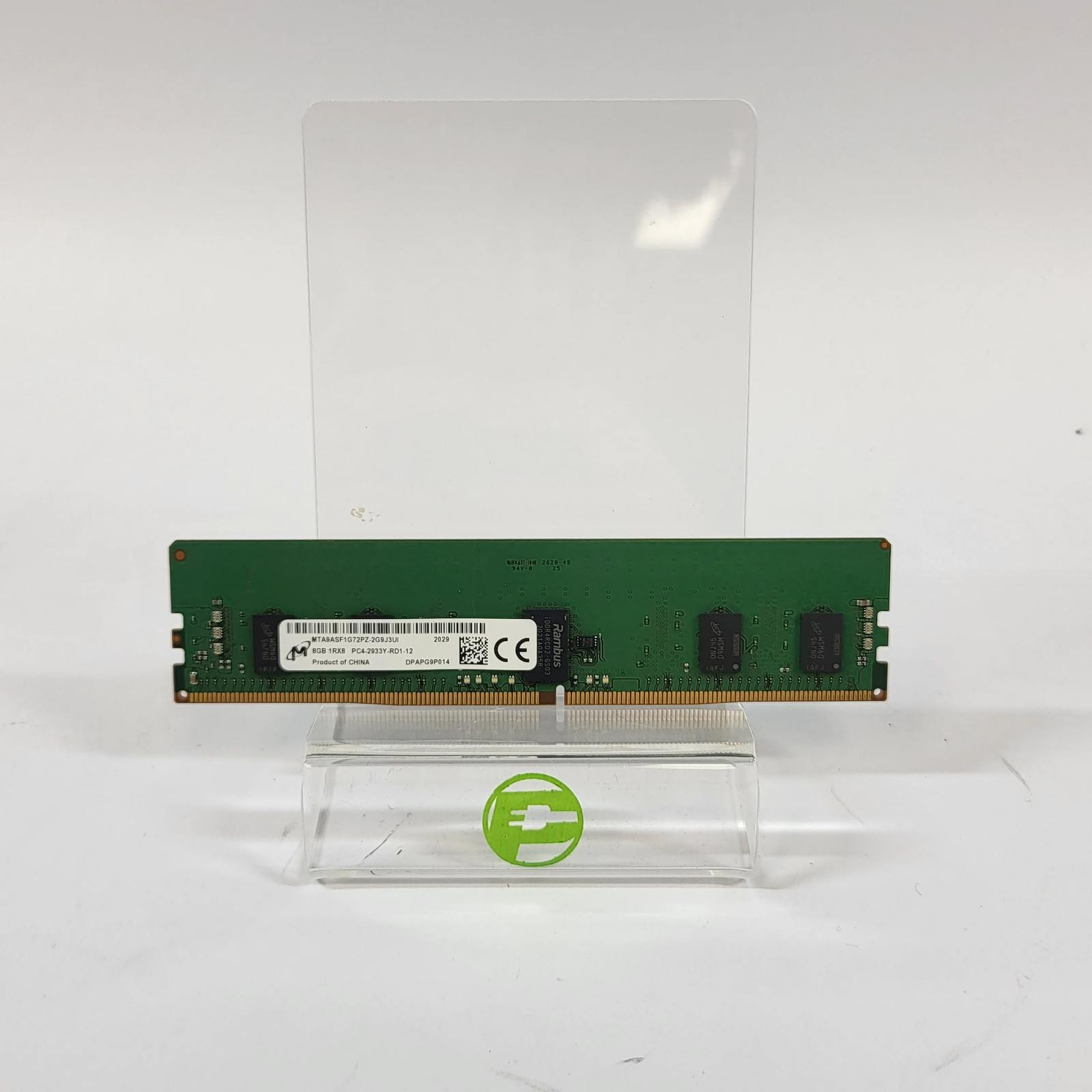 Micron 2029 8GB (1x8GB) RAM DDR4 2933MHz DPAPG9P014 RDIMM RAM