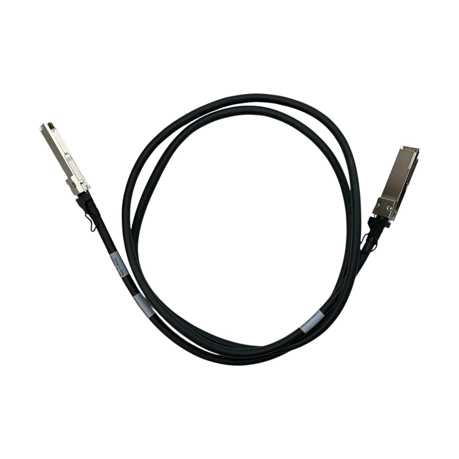 NetApp X6558-R6 QSFP-QSFP SAS Verbindungskabel 2 m lang PN 112-00177 