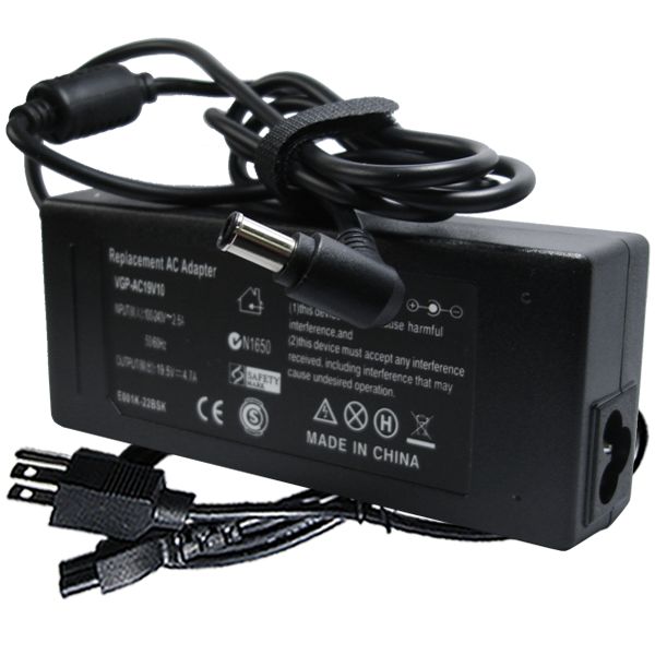 AC ADAPTER POWER CHARGER For Sony Vaio PCG-71315L PCG-FRV28 PCG-808
