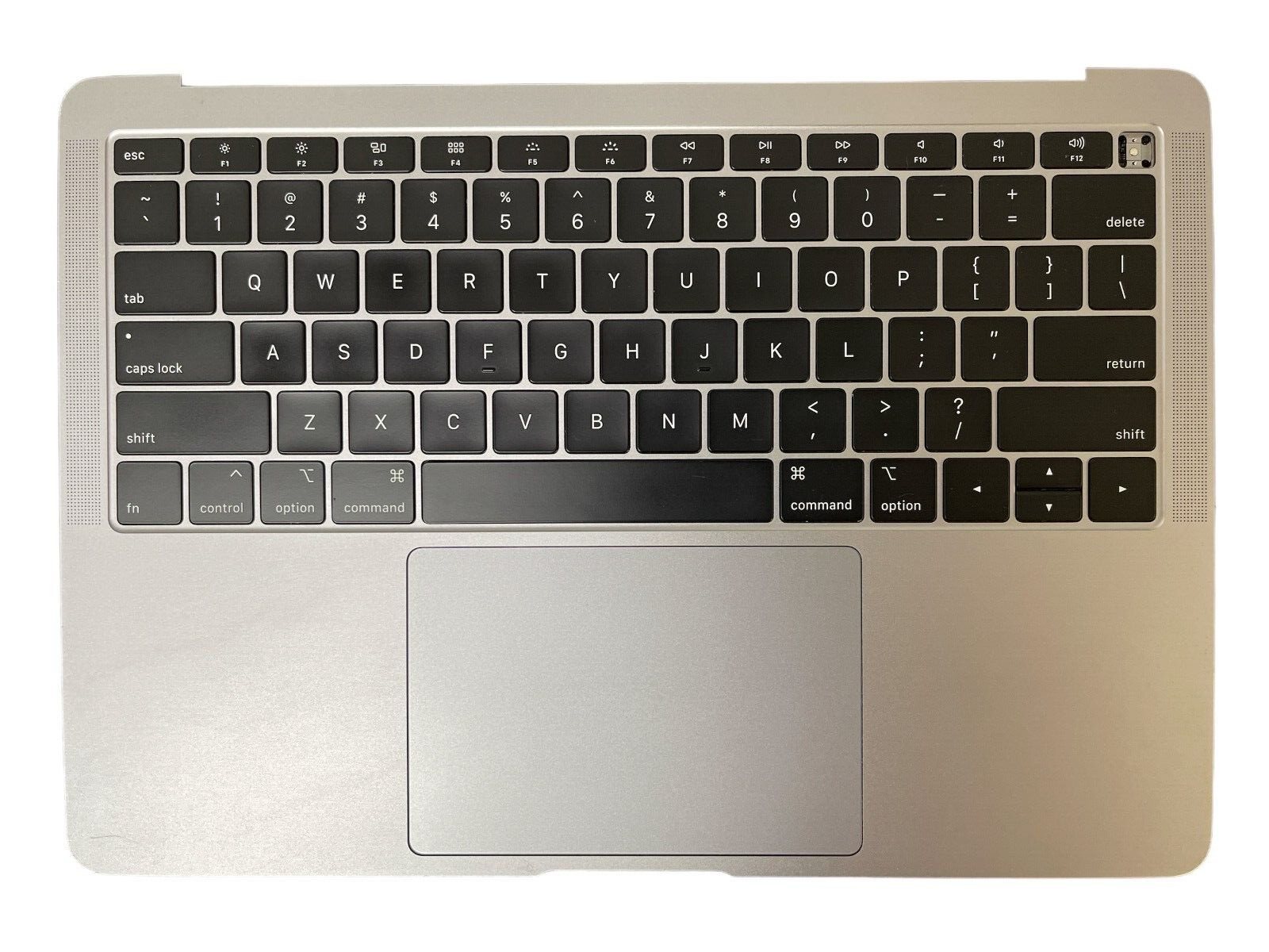 GENUINE Top Case Palmrest + Trackpad Gray MacBook Air 13 A1932 2018 2019 GRADE C