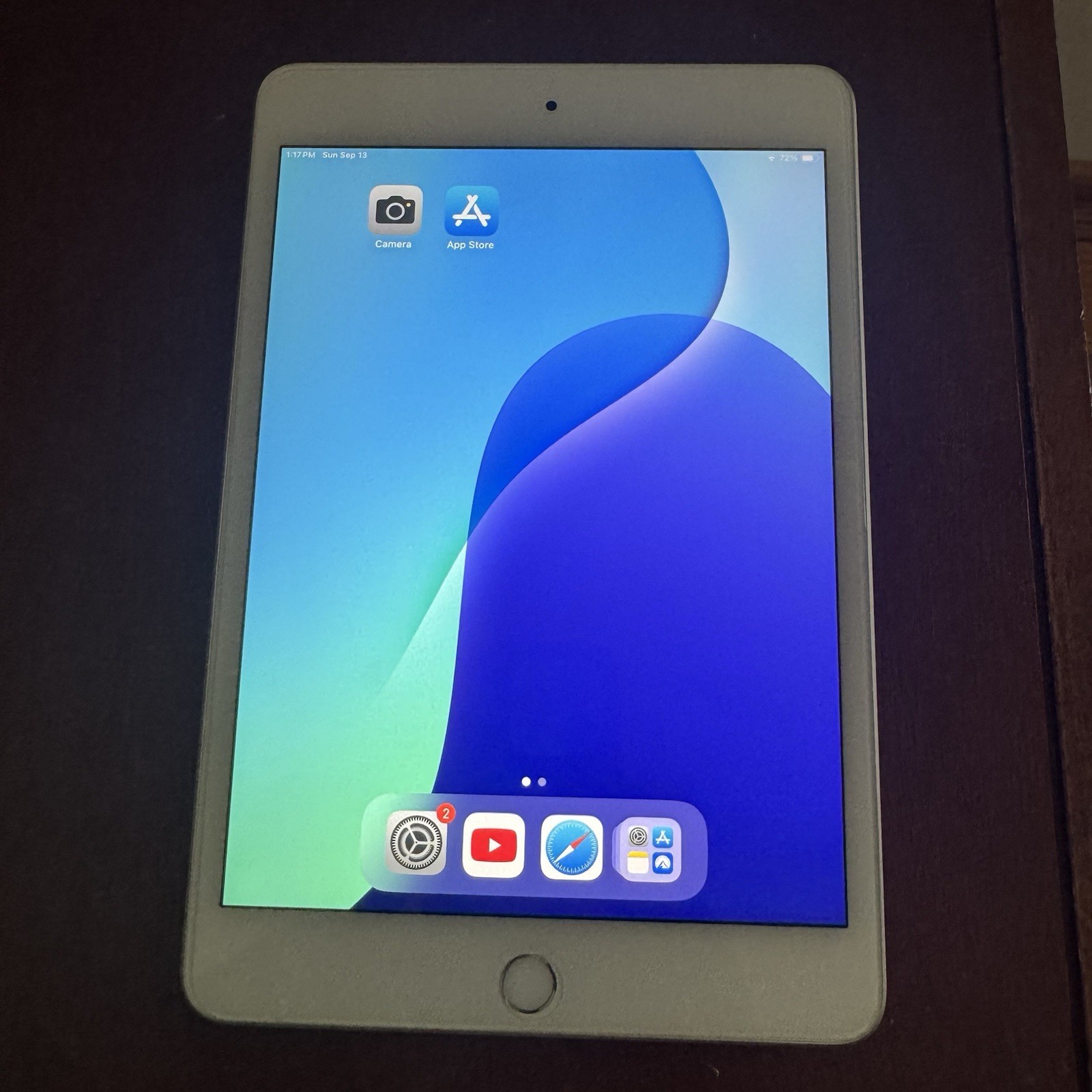 As Is Apple iPad Mini 5th Gen 7.9'' 64GB A2133 Wi-Fi Only Space Gray For Parts