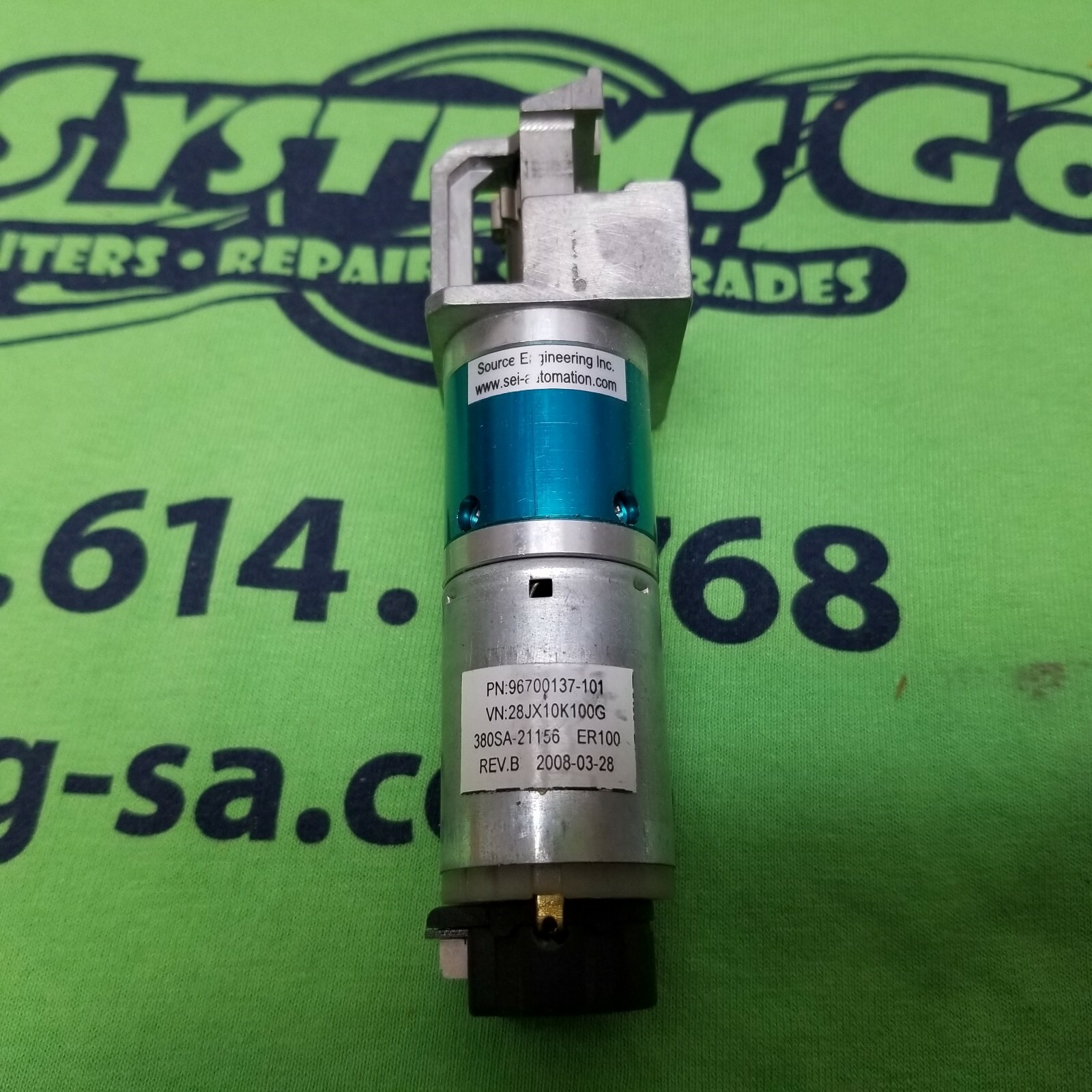 Overland Storage Neo Library Tape Electric Motor Replacement PN 96700137-101