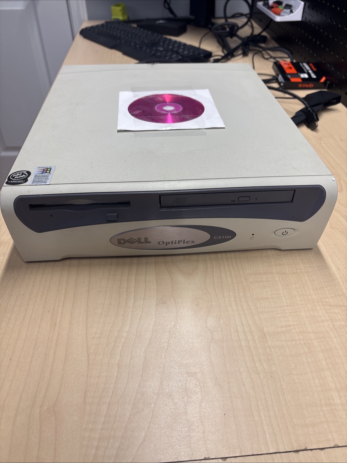 Vintage Dell Optiplex GX1, Pentium III 600 MHz, 128MB RAM For Parts