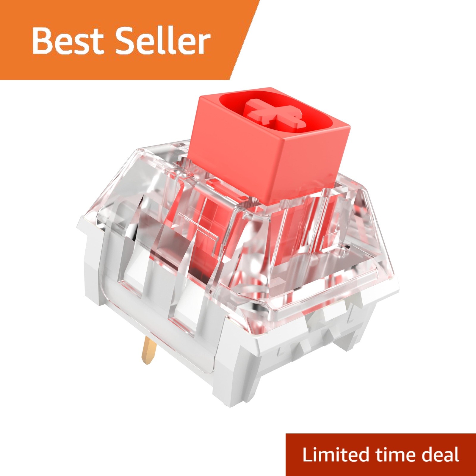 Zjmehty Kailh Box Red Switches 72 Pcs Linear